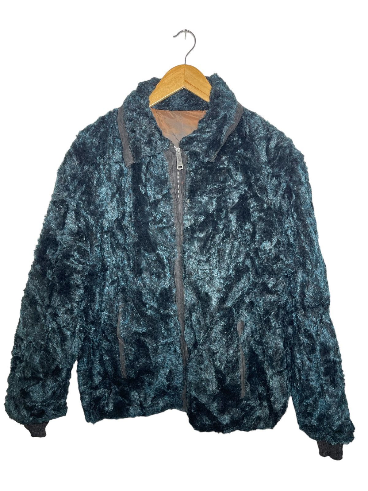 Other Vintage Army Reversible talon zipper fur jacket Size US L / EU 52-54 / 3 - 1 Thumbnail