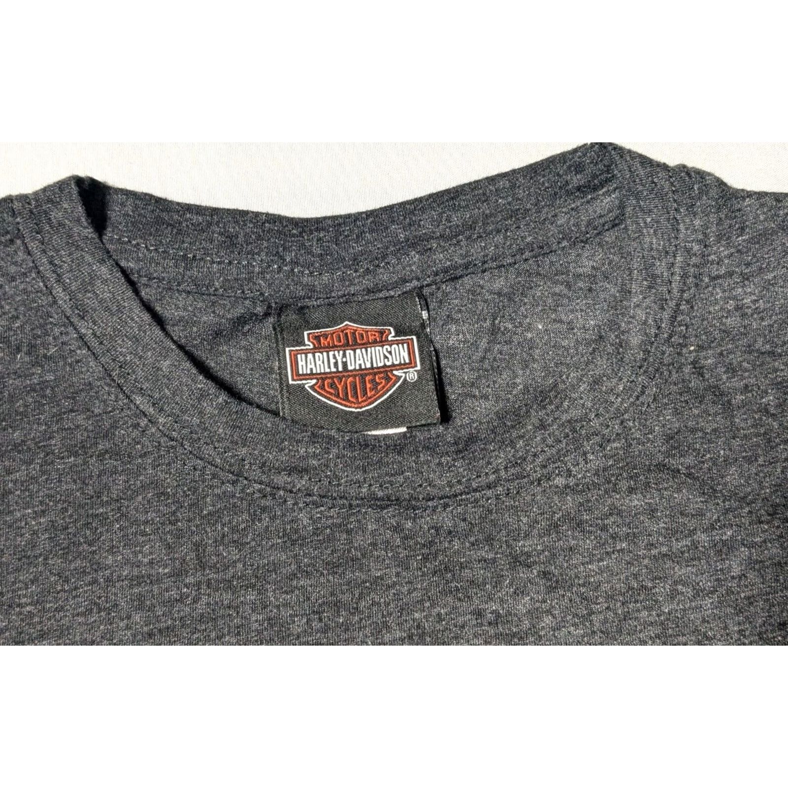 Harley Davidson Harley-Davidson VOODOO MARDI GRAS NEW ORLEANS FRENCH QUARTER Men Small Heather Gray T-Shirt Size US S / EU 44-46 / 1 - 6 Thumbnail