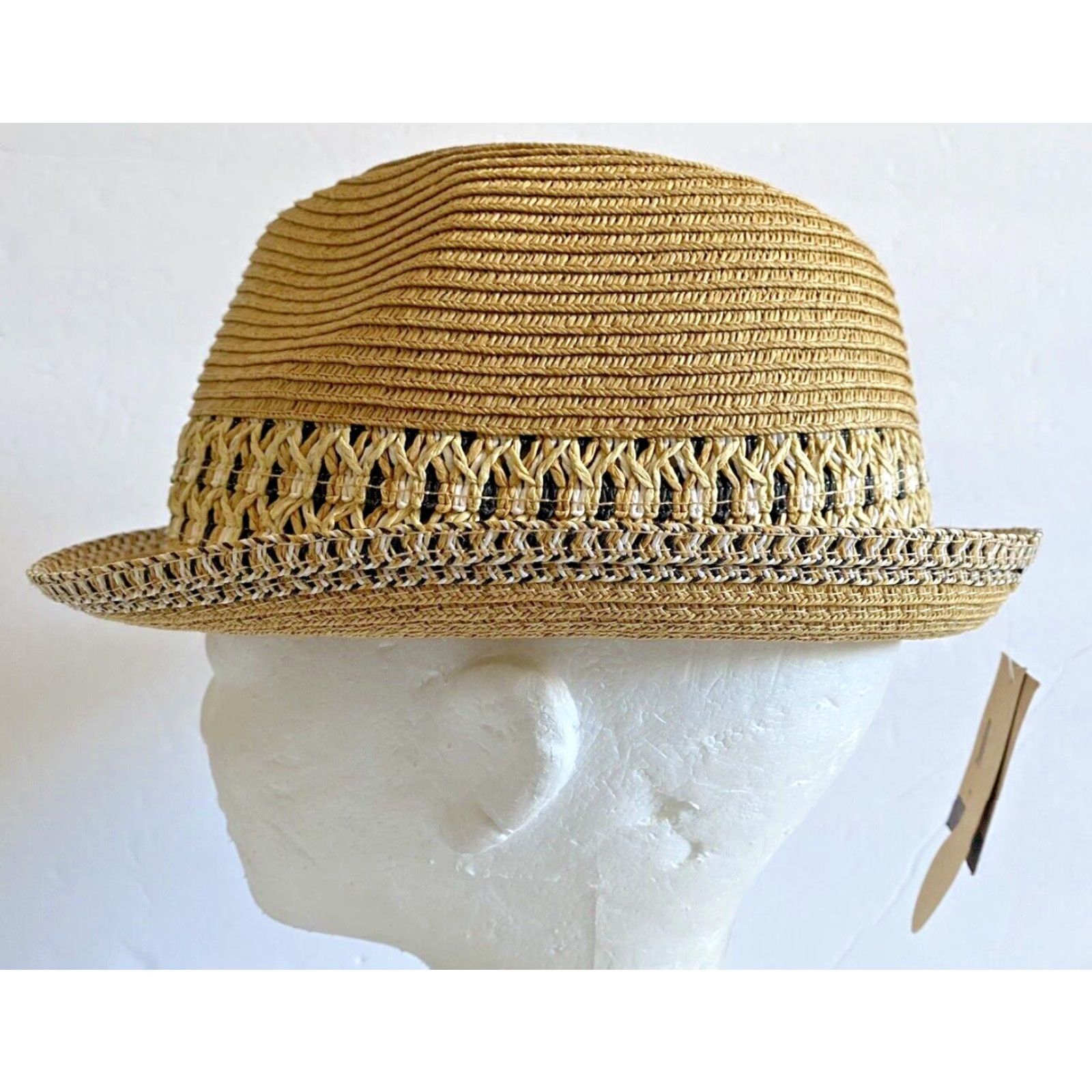 Vintage NWT C.C Exclusives Brown Hat UV Protection UPF 50+ Paper Polyester One Size Women Beach Outdoor Sunglasses? Size ONE SIZE - 3 Thumbnail