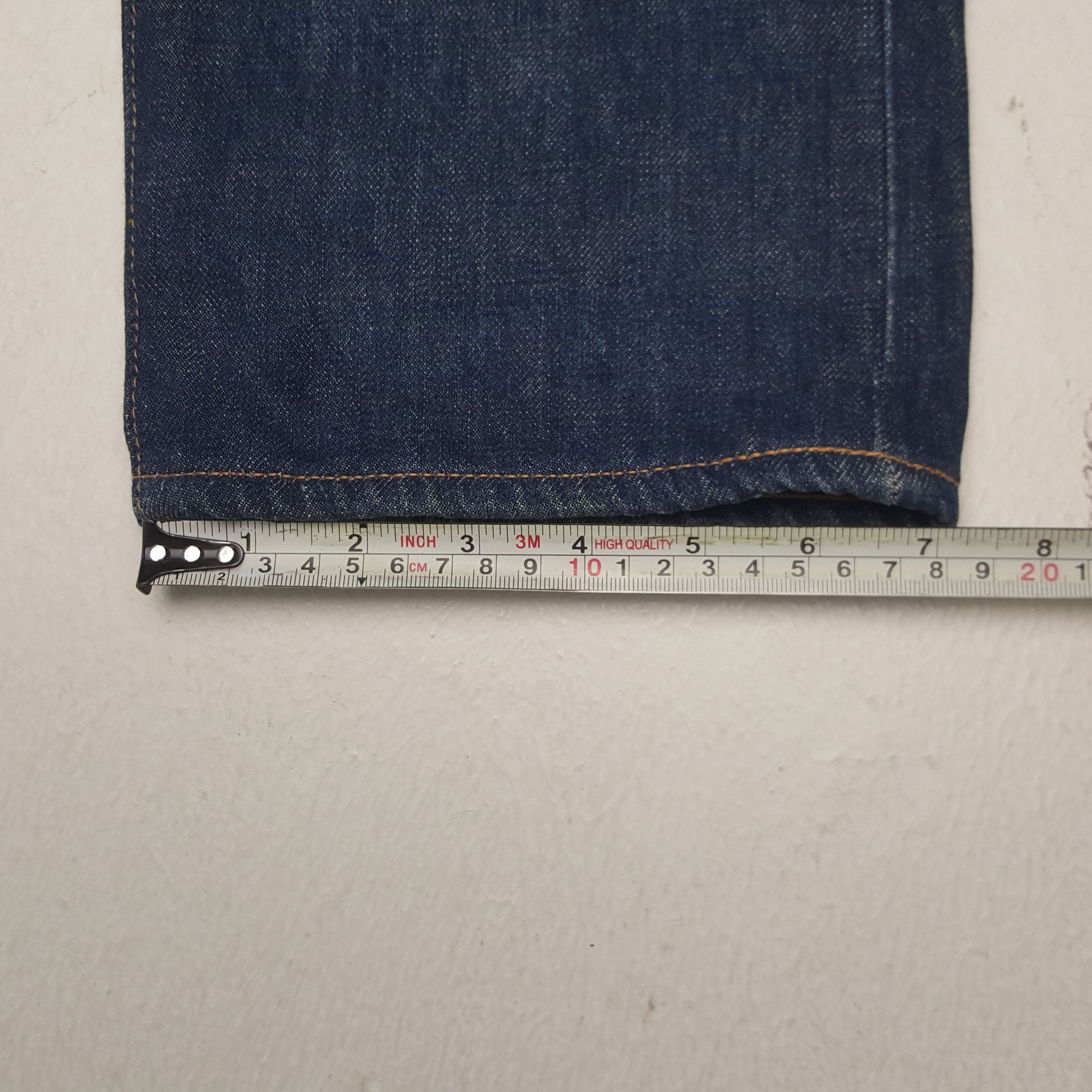 Japanese Brand × Vintage Vintage Evisu Japanese Brand Daicock Custom Art Denim Size US 35 - 13 Thumbnail
