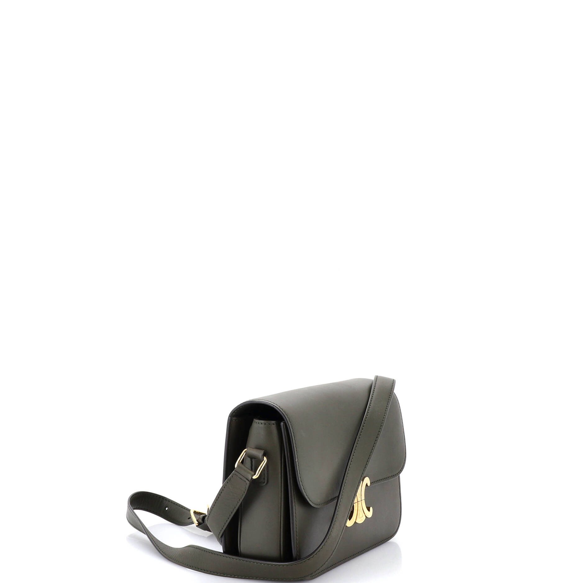 Celine Triomphe Shoulder Bag Smooth Calfskin Medium Size ONE SIZE - 1 Thumbnail