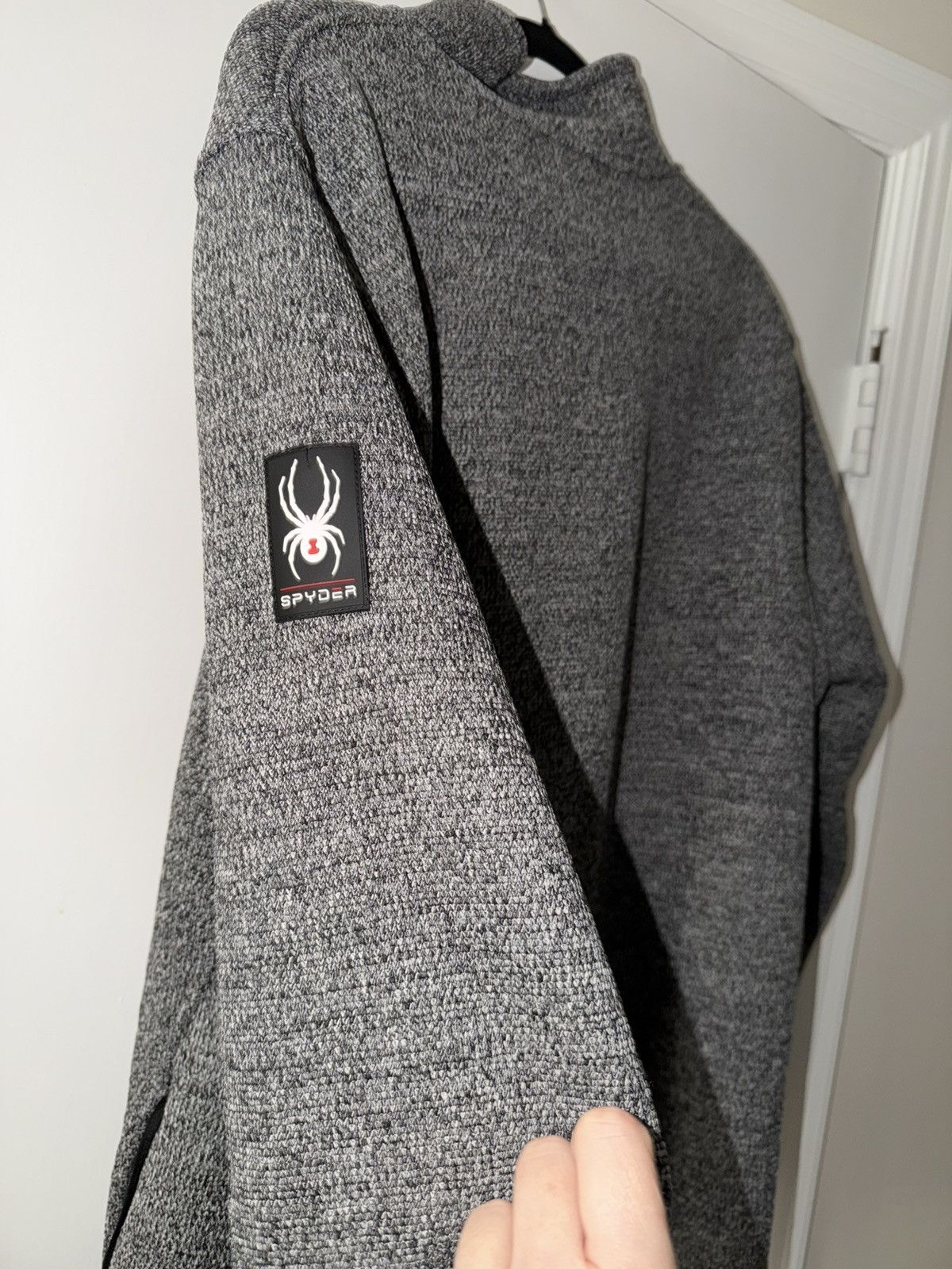 Spyder Spyder Men’s Constant Full Zip Sweater Fleece Jacket Gray XL Size US XL / EU 56 / 4 - 9 Thumbnail