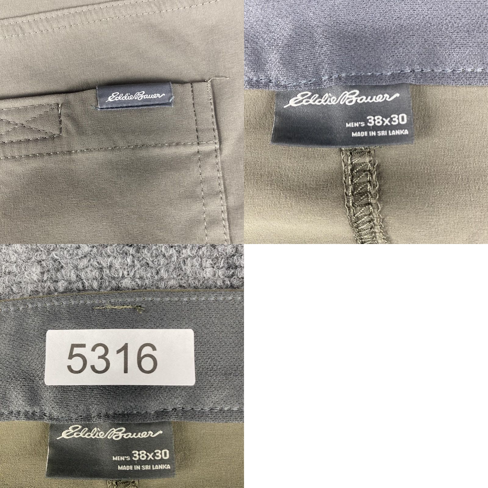Eddie Bauer Eddie Bauer Pants Mens 38x30 Green Convertible Zip Off Nylon Hiking Outdoors Size US 38 / EU 54 - 9 Thumbnail