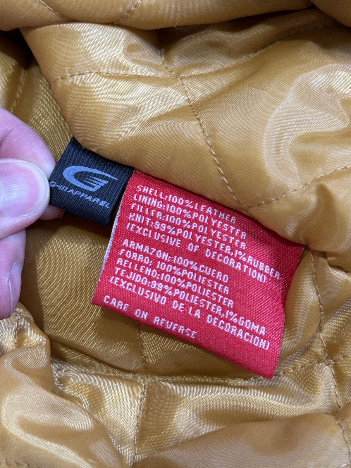 G-III × NFL × Vintage Vintage Y2K Pittsburg Steelers Leather Varsity Jacket Size US L / EU 52-54 / 3 - 5 Thumbnail