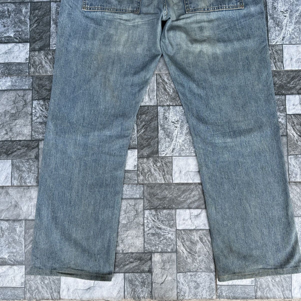 Japanese Brand Vintage Japanese Brand Bush Pants Faded Denim Jean Pants W36 Size US 36 / EU 52 - 11 Thumbnail