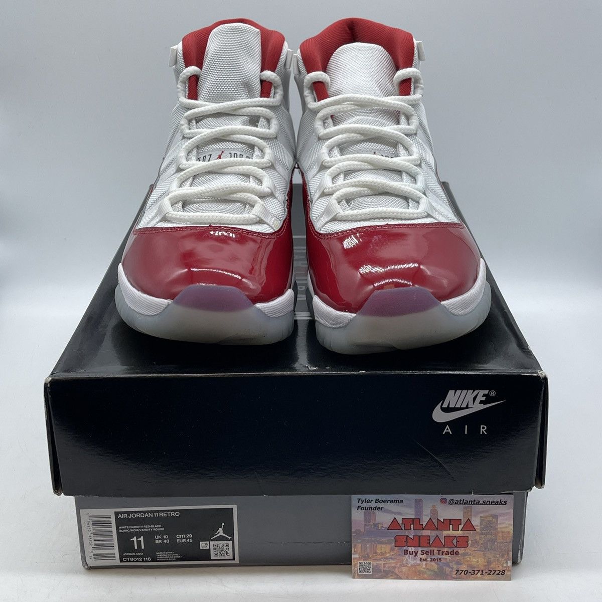 Jordan Brand Air Jordan 11 cherry Size US 11 / EU 44 - 2 Thumbnail
