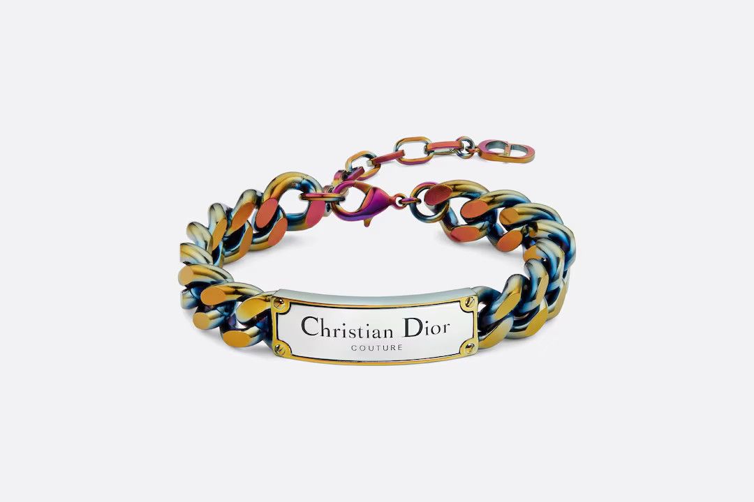 アクセサリー Dior x CACTUS JACK Chain Link Bracelet Dior x Cactus Jack Silver Chain Link Bracelet