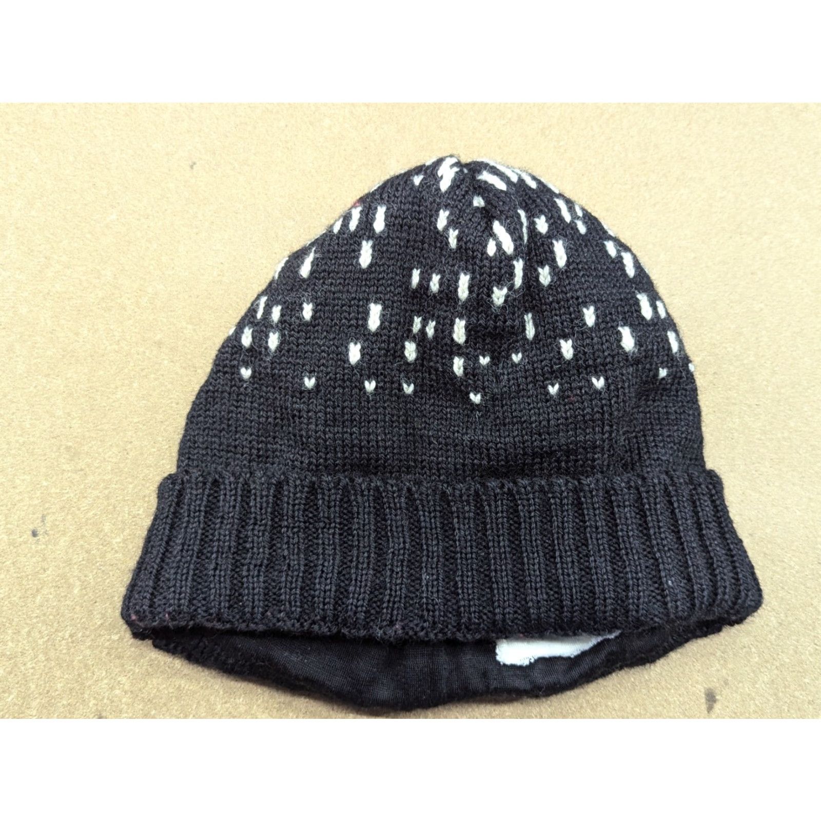 Dale Of Norway Dale of Norway X Henrik Vibskov Wool Beanie Hat Womens One Size Cuffed Black Size ONE SIZE - 2 Thumbnail
