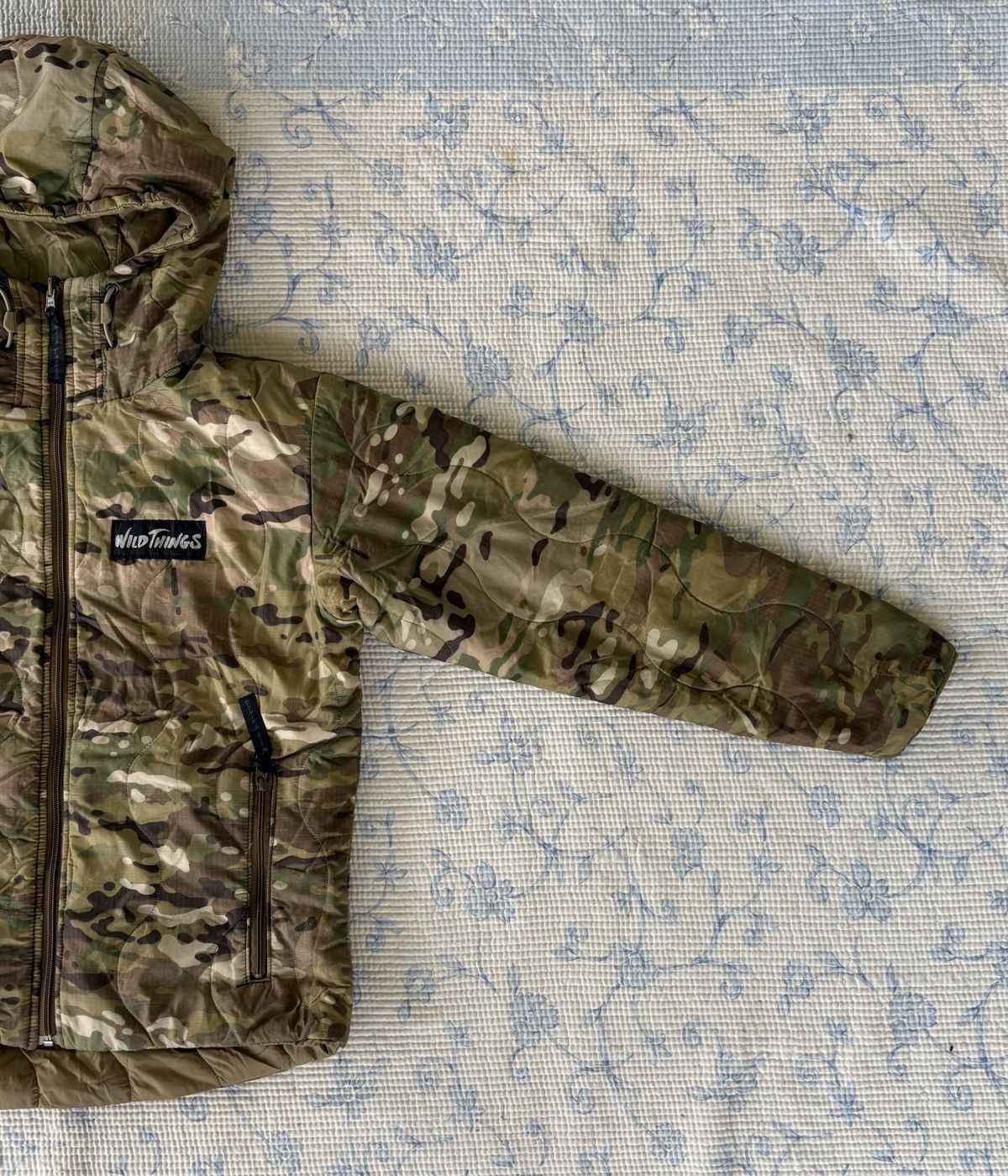 Wild Things Wild Things Quilted Camouflage Reversible Hoodie Jacket Size US S / EU 44-46 / 1 - 3 Thumbnail