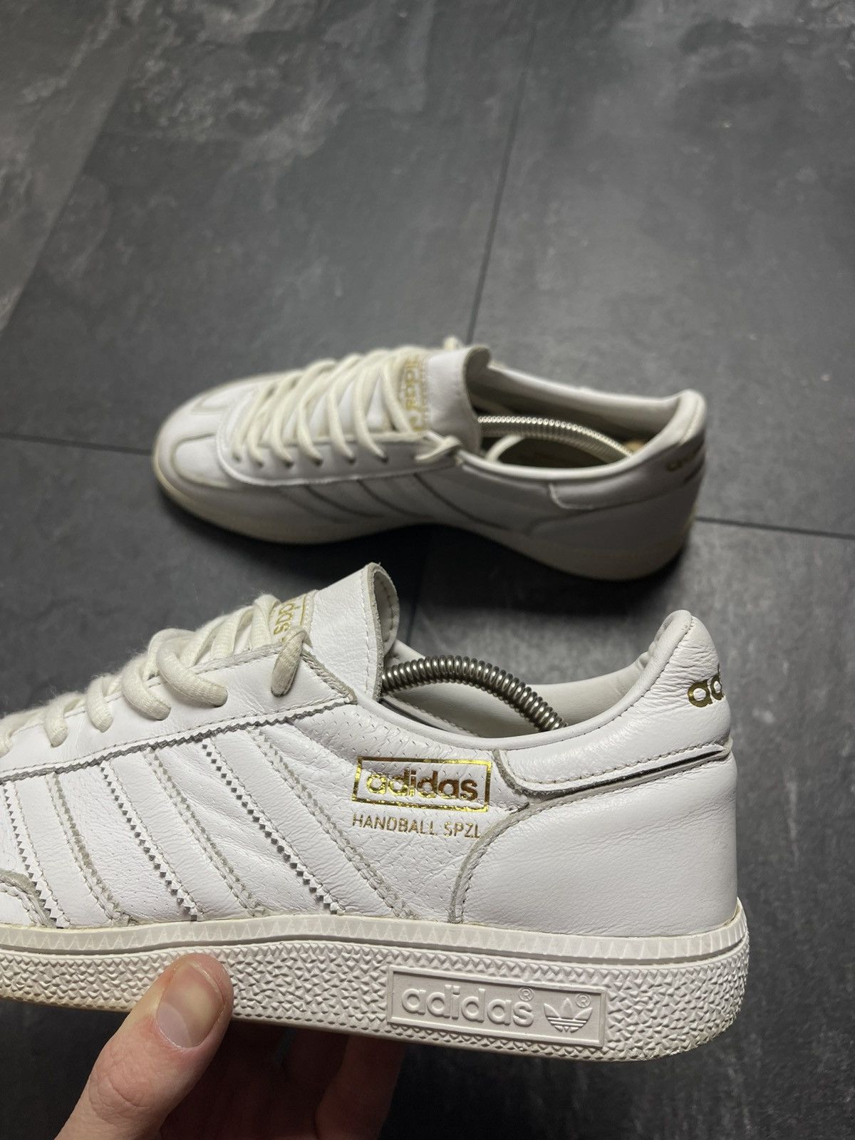 Adidas Adidas Handball Spezial white Size US 7 / EU 40 - 10 Thumbnail