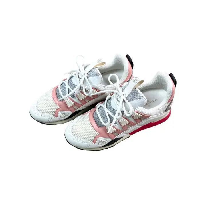 Louis Vuitton Louis Vuitton Mesh Casual Sneakers in White and Pink -2508 Size US 6.5 / EU 39-40 - 1 Thumbnail