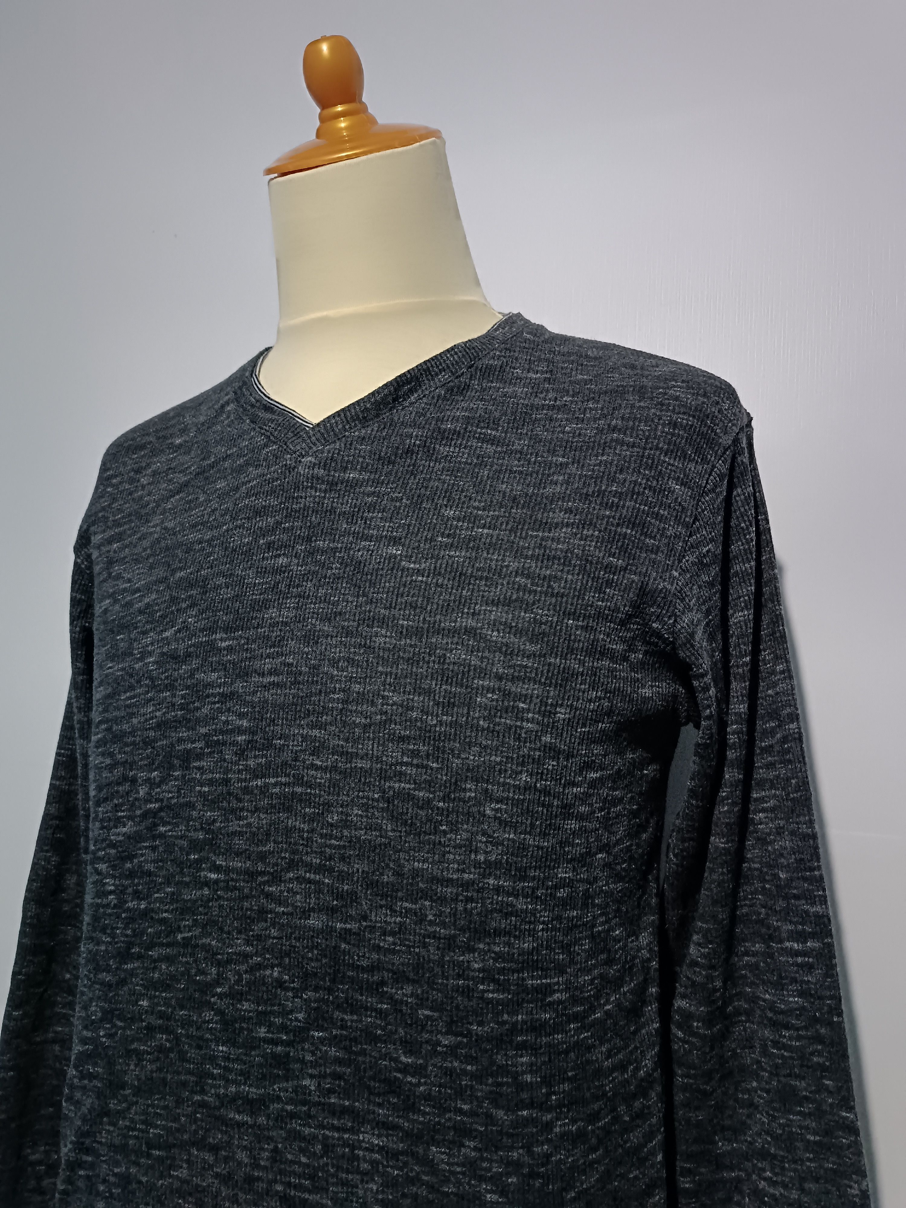 Mossimo × Vintage Vintage Mossimo Double Layer Long Sleeve Shirt Black Coral Size US M / EU 48-50 / 2 - 2 Thumbnail