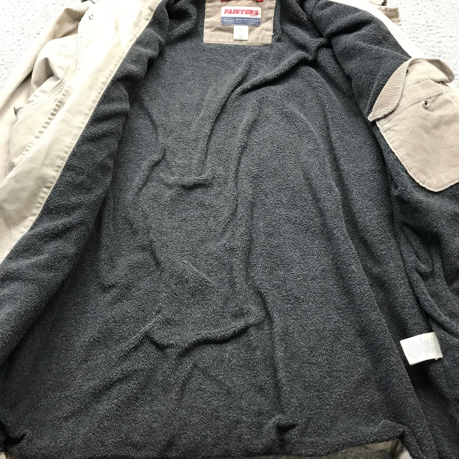 Old Navy Vintage Old Navy Painters Corduroy Jacket Mens M Tan Barn Size US M / EU 48-50 / 2 - 8 Thumbnail