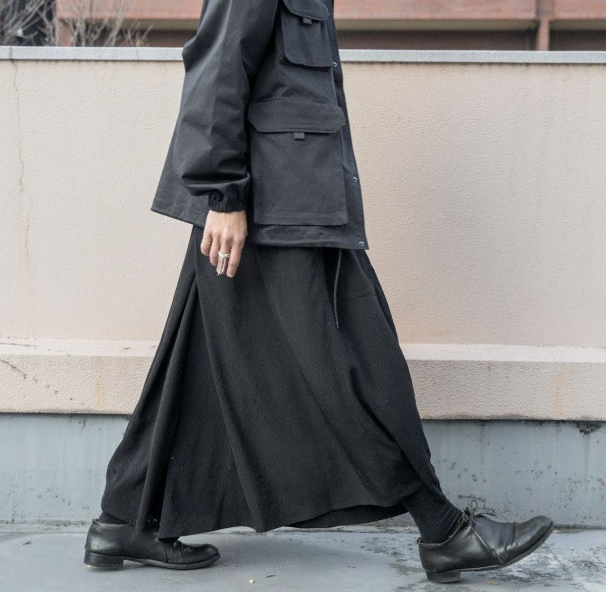 Yohji Yamamoto Yohji Yamamoto Pour Homme AW16 wool Hakama Pants Size US 32 / EU 48 - 13 Thumbnail