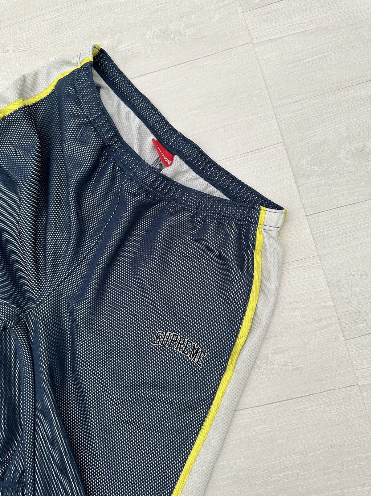 Supreme Supreme" Bonded Mesh Track Pant " Swoosh Navy SS18 XL Size US 36 / EU 52 - 2 Thumbnail