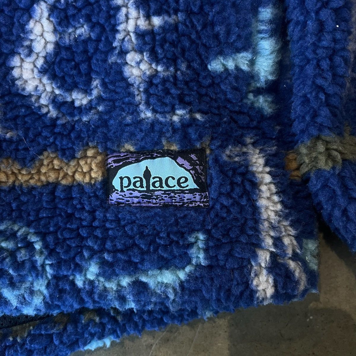 Palace Palace Nein Electricity Fleece FW21 Size US M / EU 48-50 / 2 - 3 Thumbnail