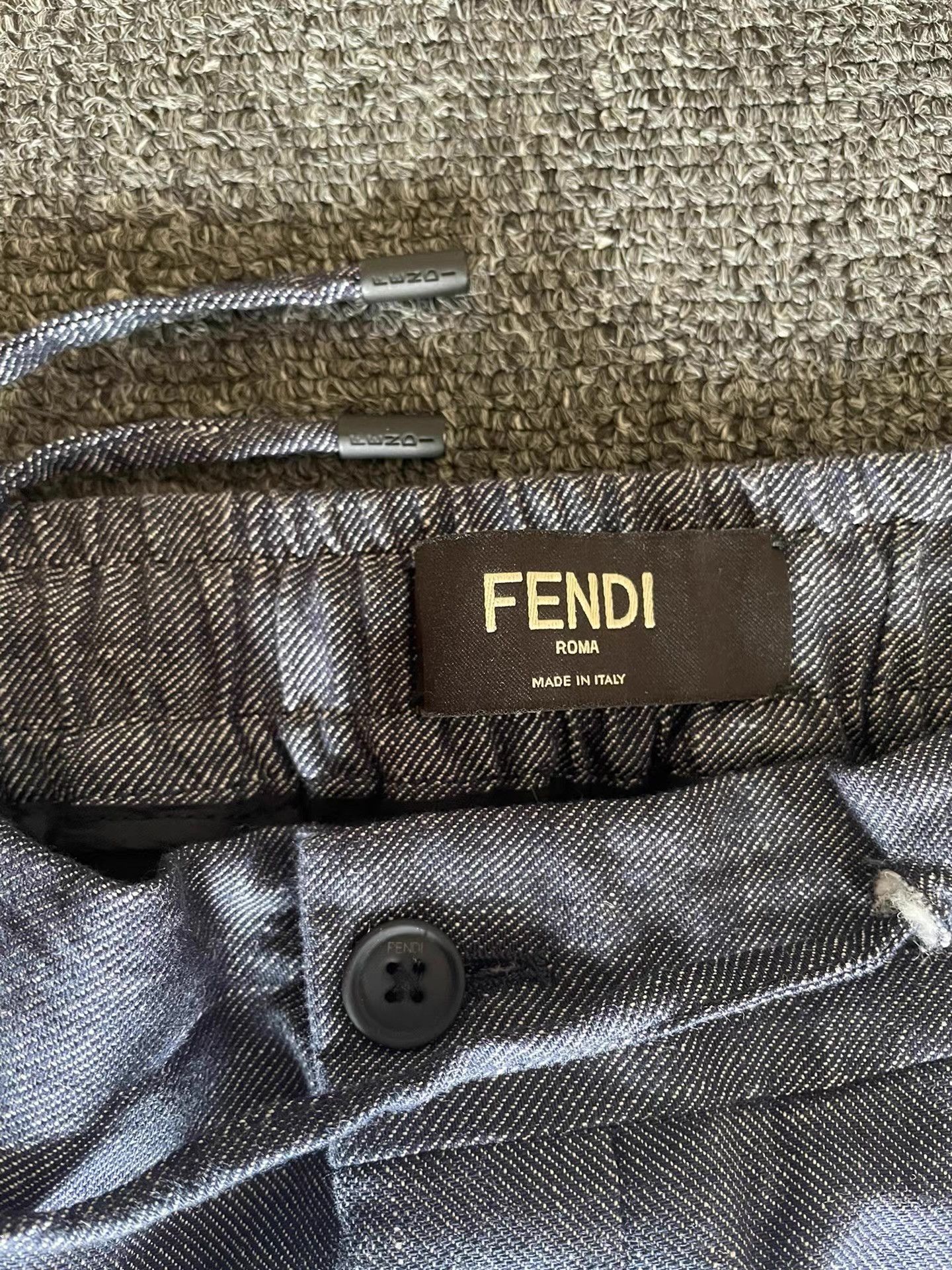 Fendi Fendi denim casual pants, authentic Size US 34 / EU 50 - 4 Thumbnail