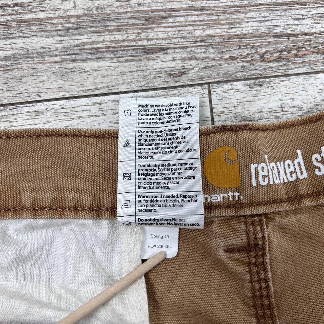 Carhartt Vintage Cargo Carhartt Workwear Pants Relax Fit Size US 36 / EU 52 - 17 Thumbnail