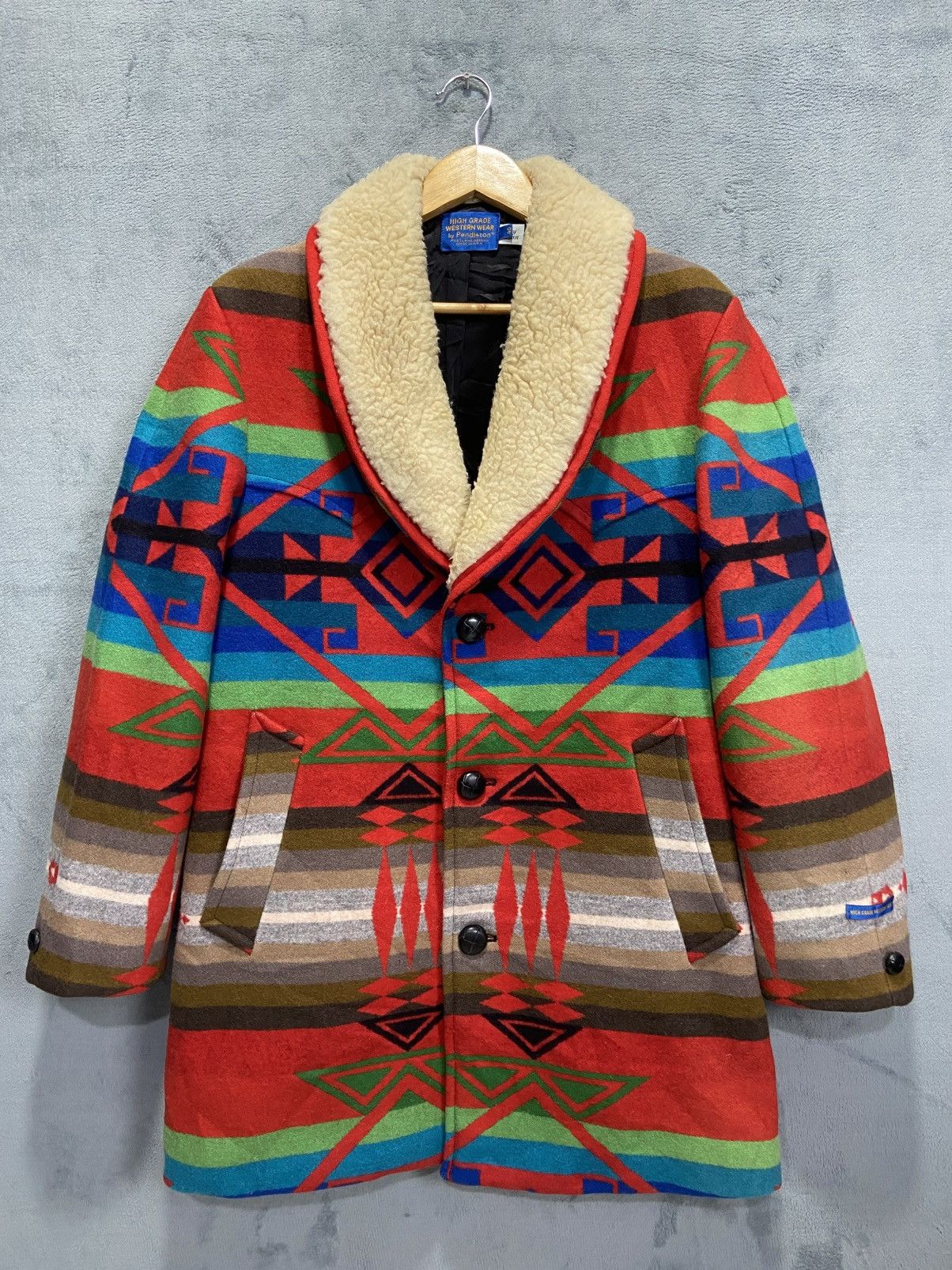 Pendleton Vintage Pendleton High Grade Western Wear Jacket Size US L / EU 52-54 / 3 - 2 Thumbnail