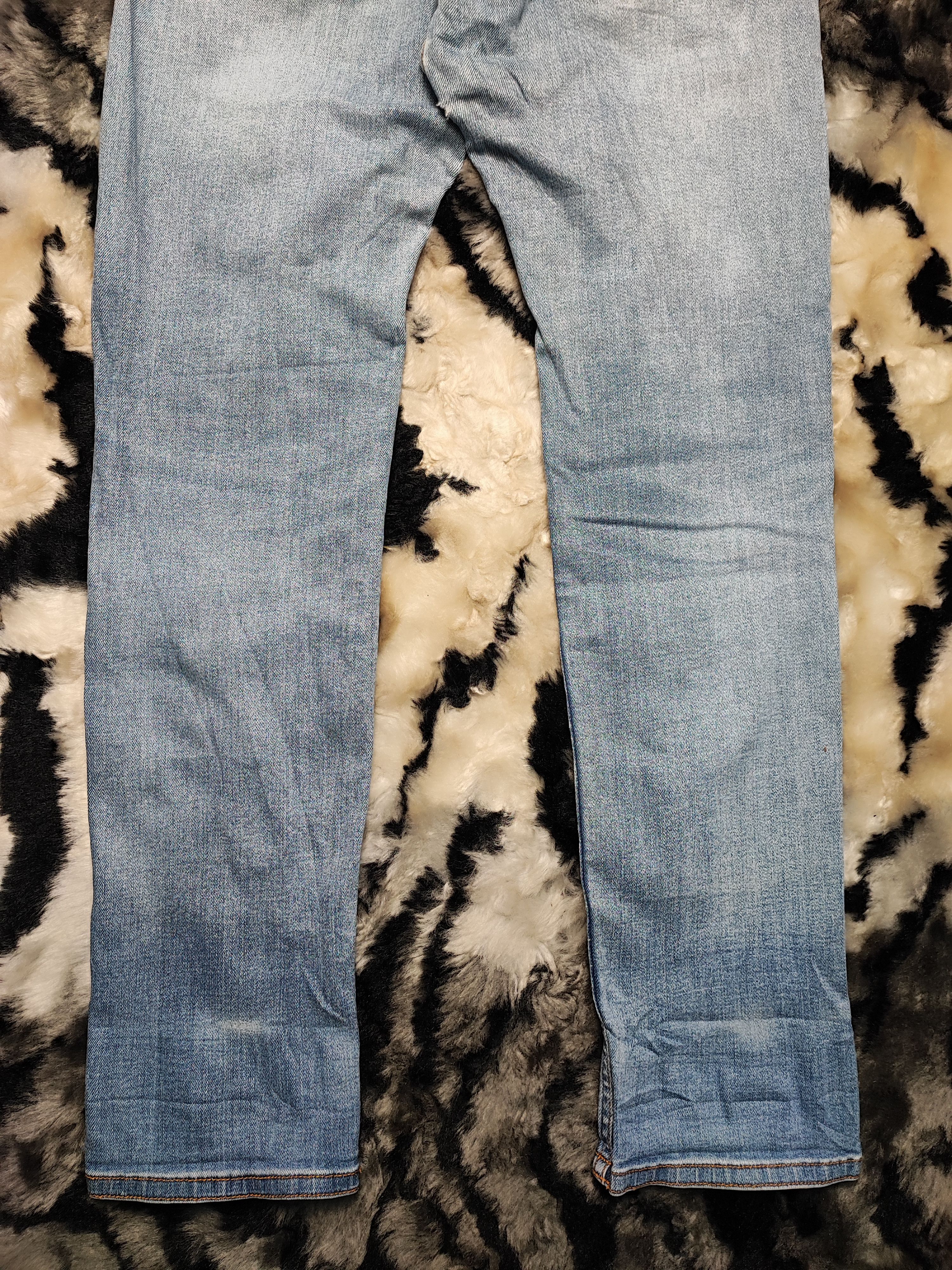 Gramicci Skinny Distressed Denim by Gramicci Size US 31 - 10 Thumbnail