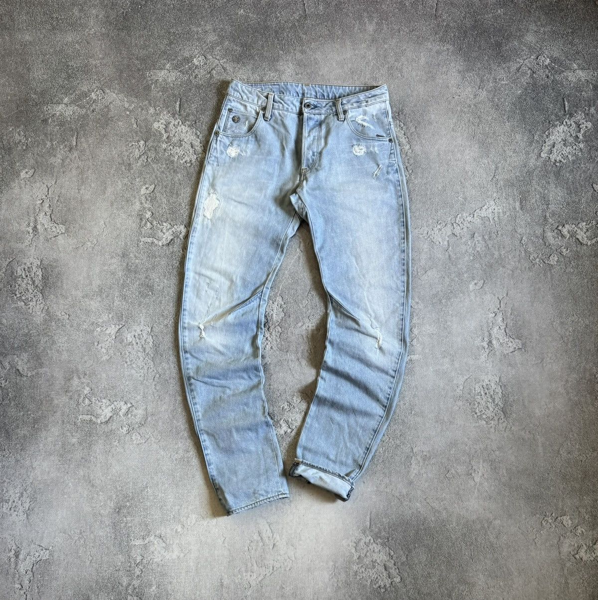 G-Star G star raw 29/32 ARC 3D SLIM denim pants jeans trousers Y2K Size US 29 - 1 Thumbnail