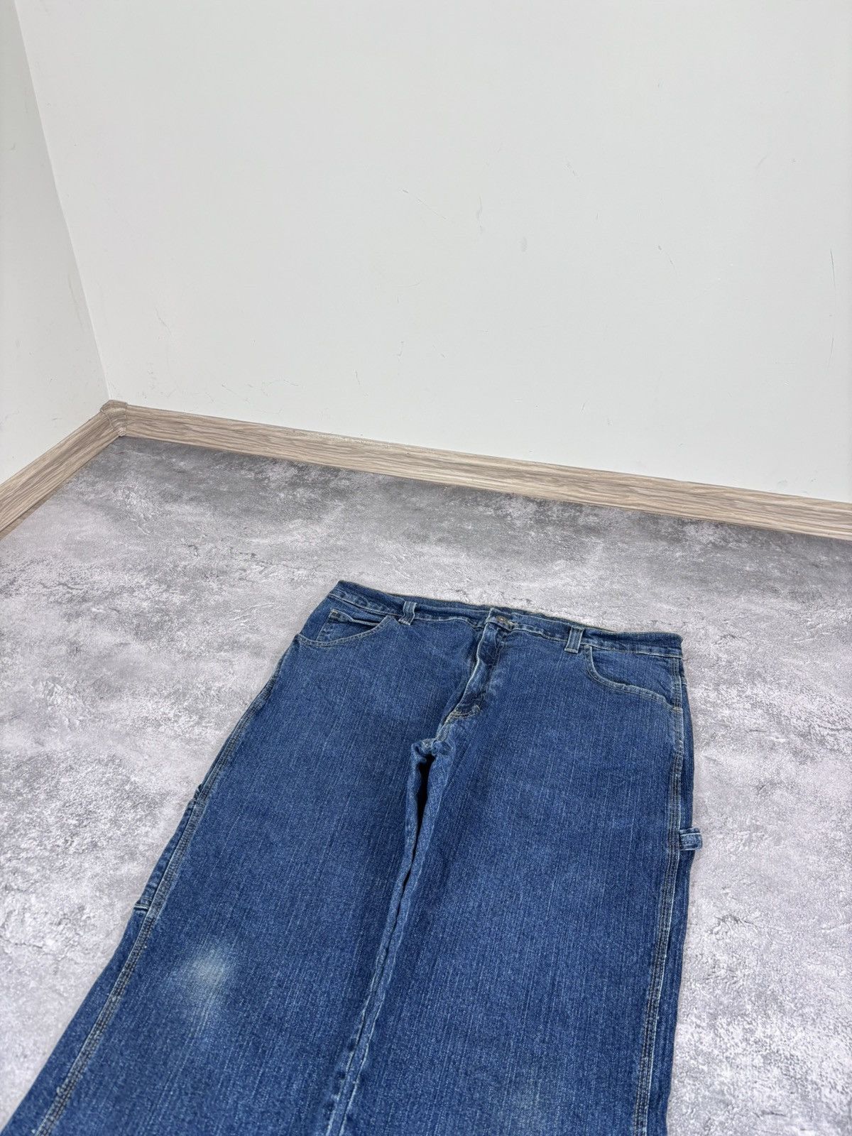 Dickies Dickies Y2K Hype Blue Carpenter Baggy Denim Jeans Size US 36 / EU 52 - 11 Thumbnail