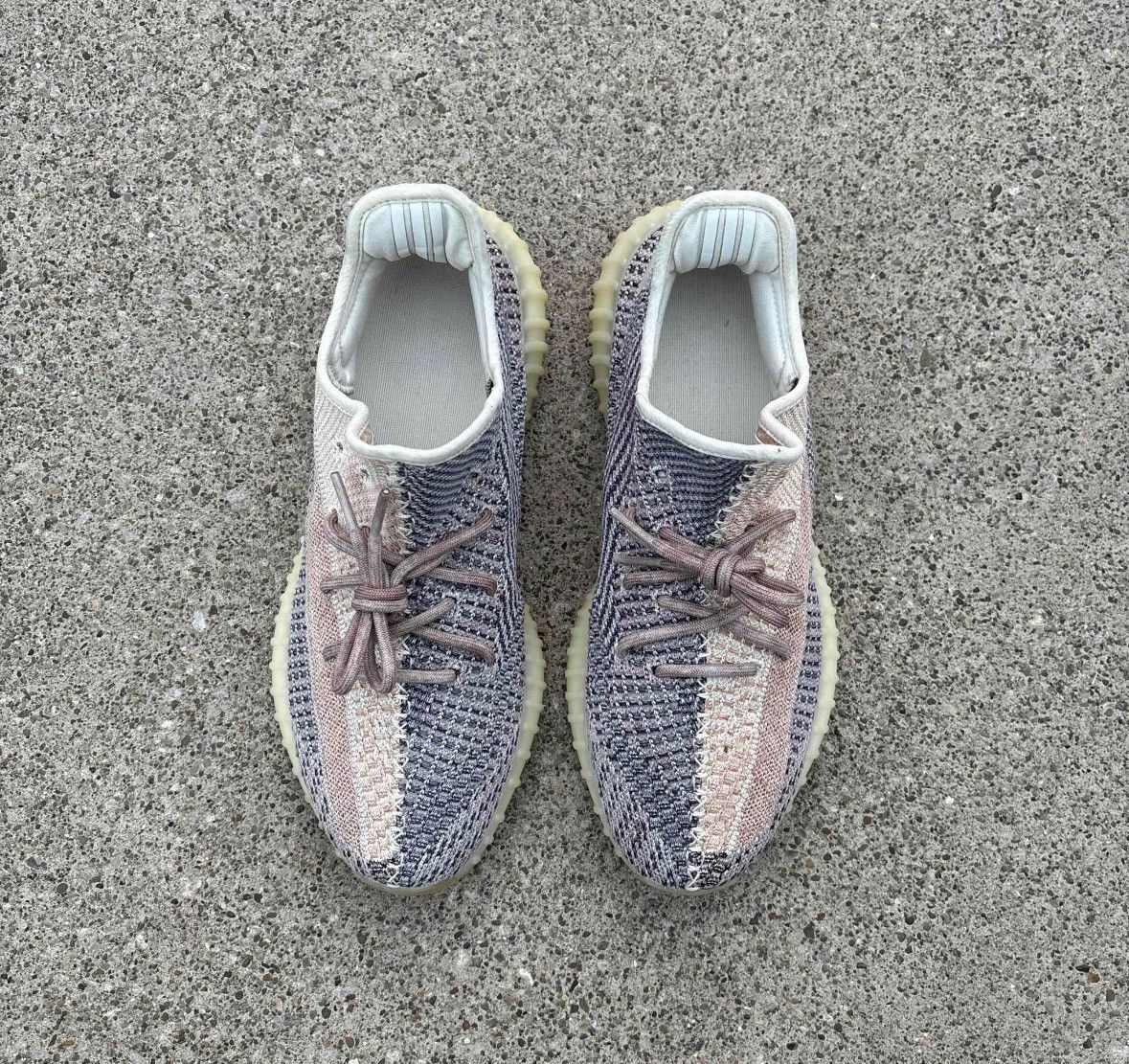 Yeezy Size 12 -Yeezy 350 V2 Ash Pearl USED NO BOX FAST SHIPPING Size US 12 / EU 45 - 3 Thumbnail