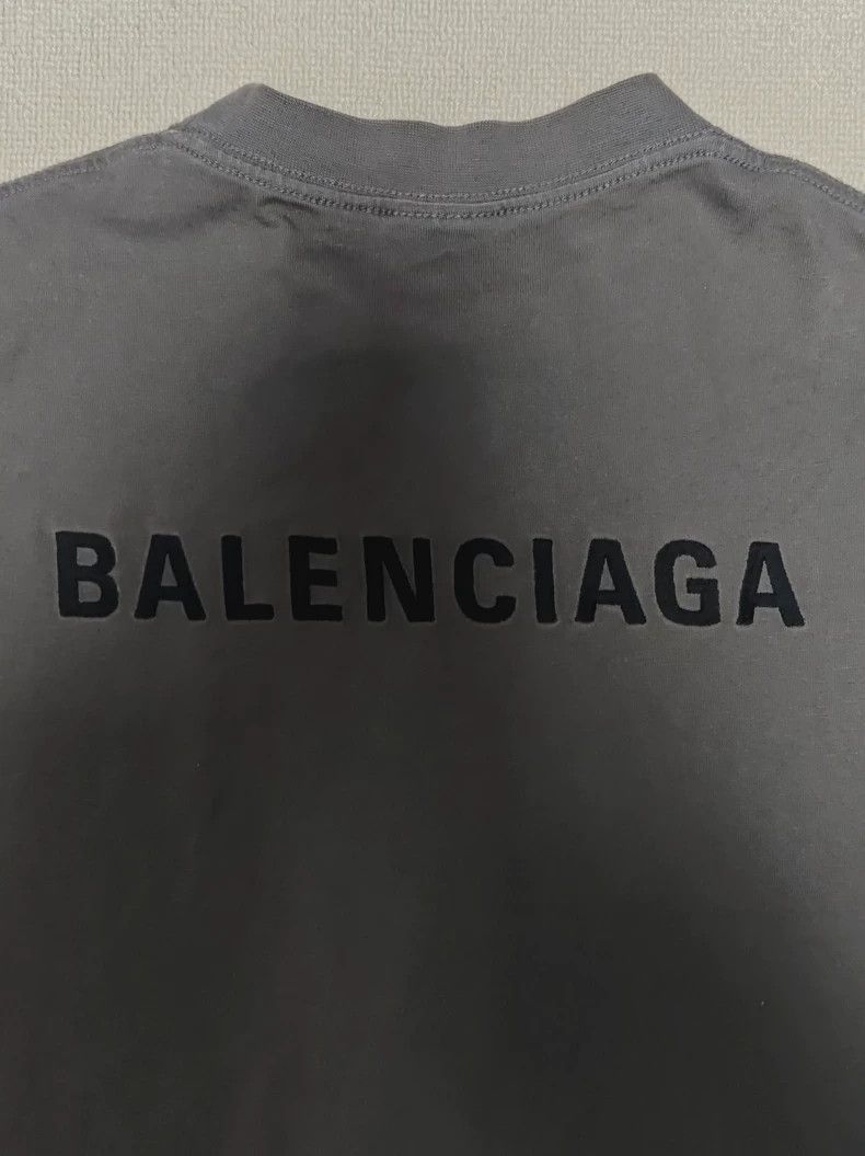 Balenciaga Balenciaga 23 FW embroidered front and back logo made old s Size US XS / EU 42 / 0 - 3 Thumbnail