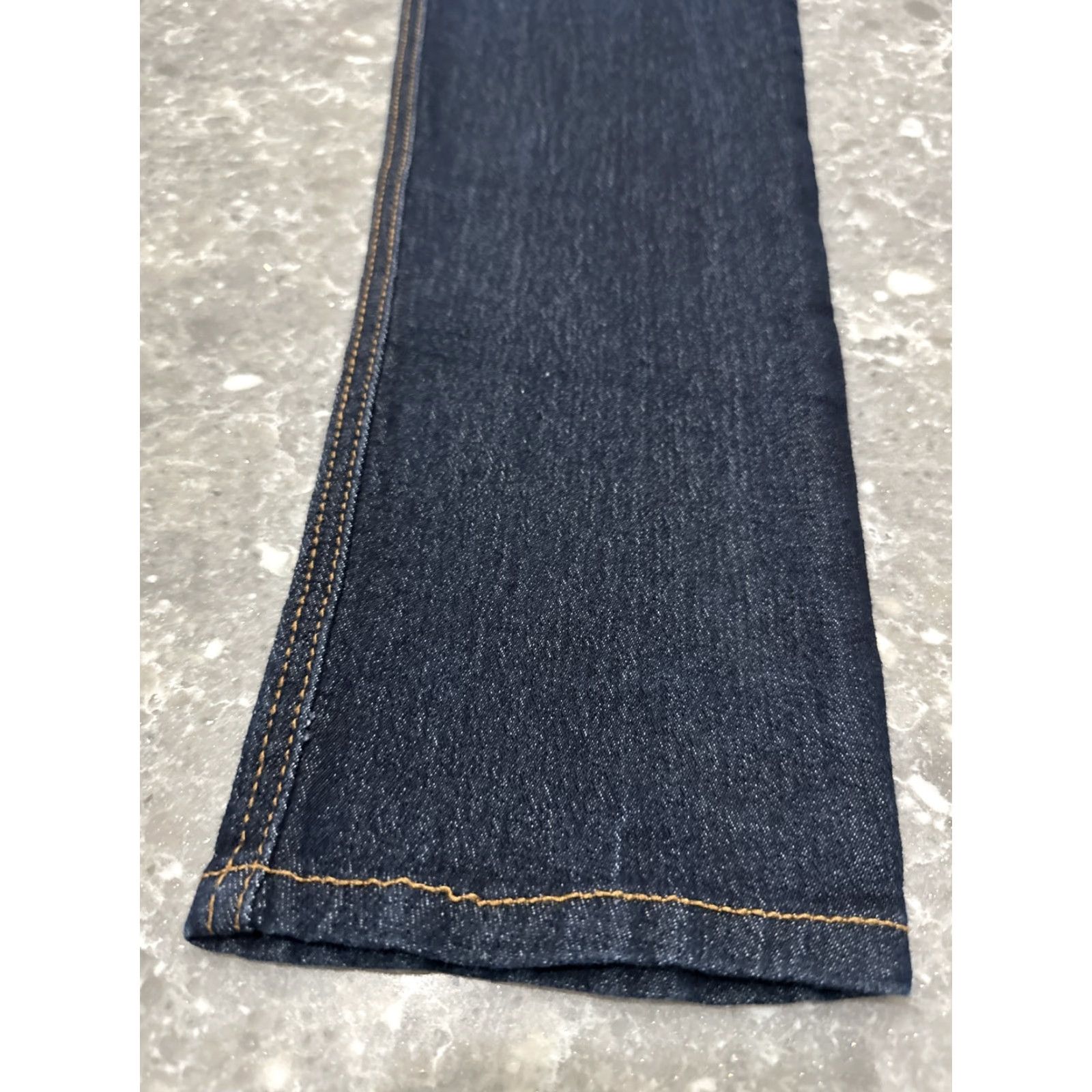 Trippen Tripp NYC Jeans Skinny Dark Wash JN2972 38x31 Size 15 Women Denim Logo Embroidered T Tag Vintage No Size 36" / US 14 / IT 50 - 3 Thumbnail