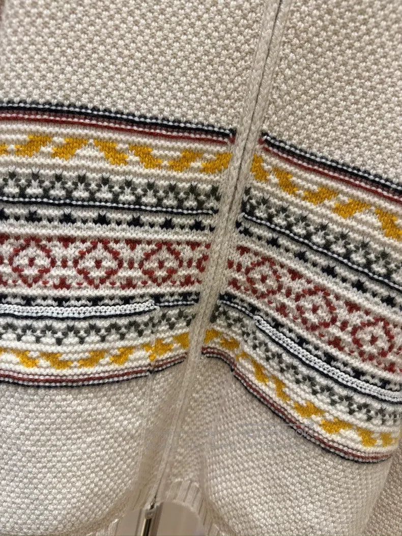 Loro Piana Loro Piana Fair Isle Pattern Cashmere Sweater Size XS / US 0-2 / IT 36-38 - 5 Thumbnail