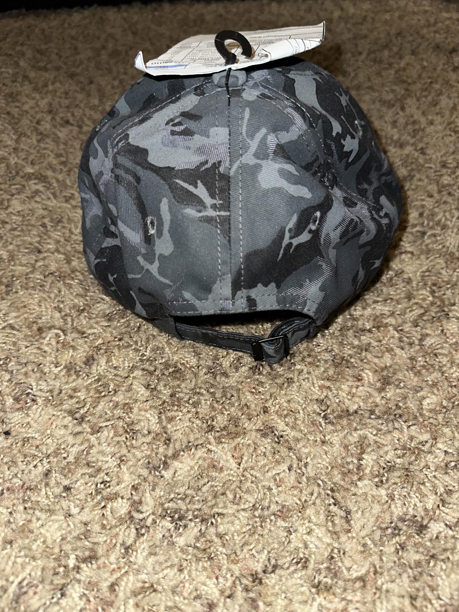 Nike Nike LSU Tigers Embroidered Black Camo Adjustable Hat Sample Size ONE SIZE - 4 Thumbnail