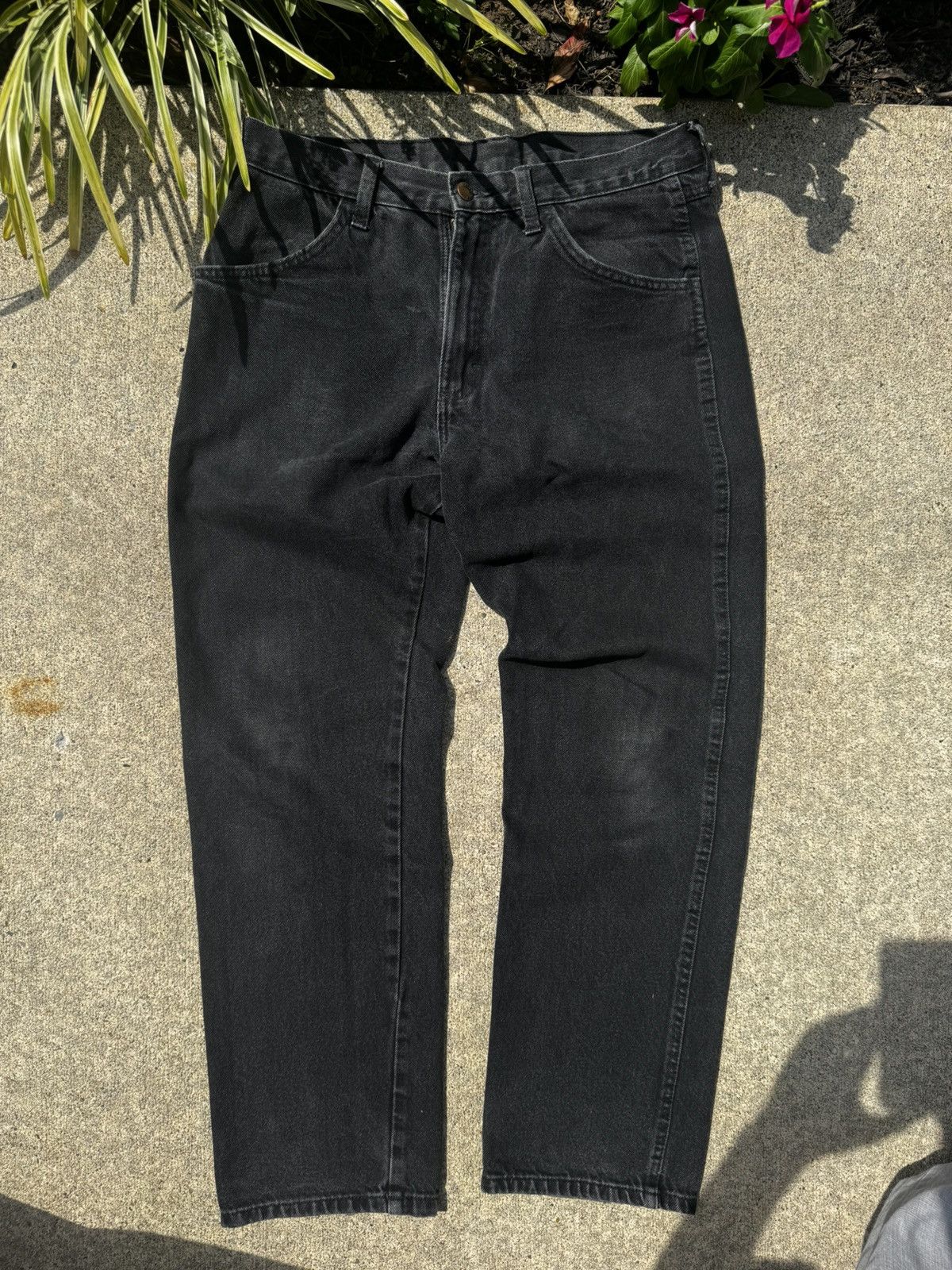 Wrangler WRANGLER BLACK VINTAGE JEANS Size US 32 / EU 48 - 1 Thumbnail