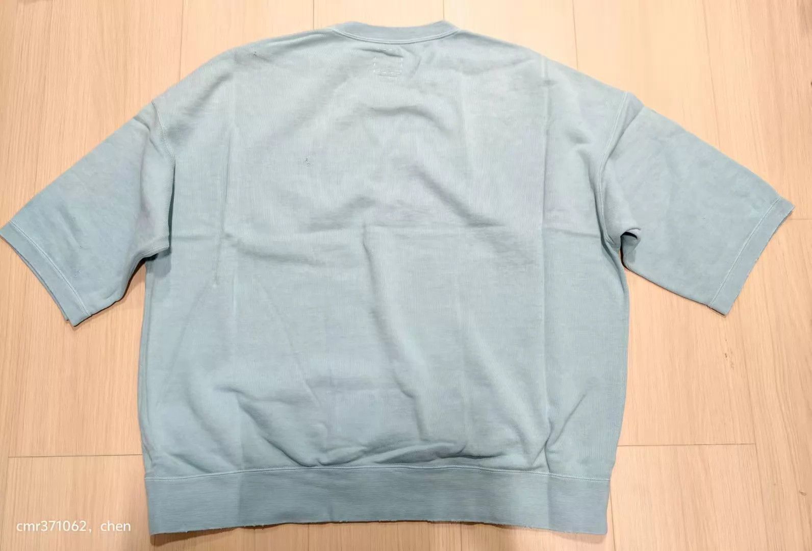 Visvim VISVIM 22SS AMPLUS SWEAT S/S CRASH 7/8 Crash lt blue 2/5 Size US XXL / EU 58 / 5 - 6 Thumbnail