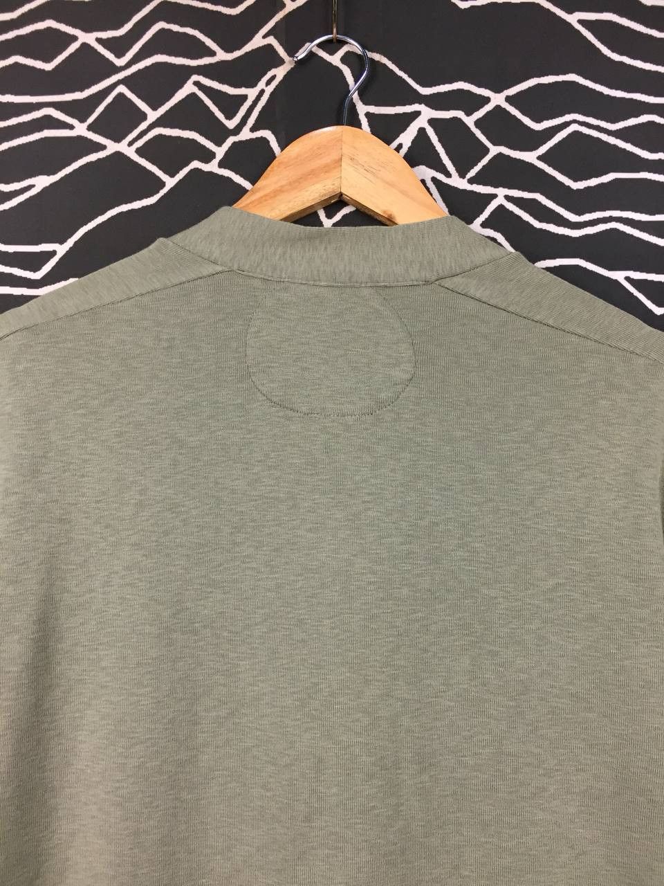 Polo Ralph Lauren Vtg Polo Ralph Lauren Olive Green Cotton V-Neck Cardigan Size US L / EU 52-54 / 3 - 7 Thumbnail