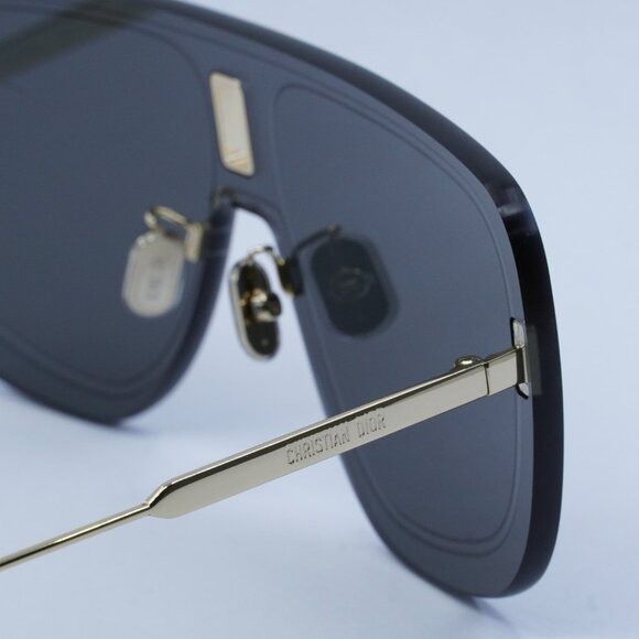 Dior 🕶️ New Dior ULTRADIOR MU B0A0 Gold/Grey Sunglasses Size ONE SIZE - 11 Thumbnail
