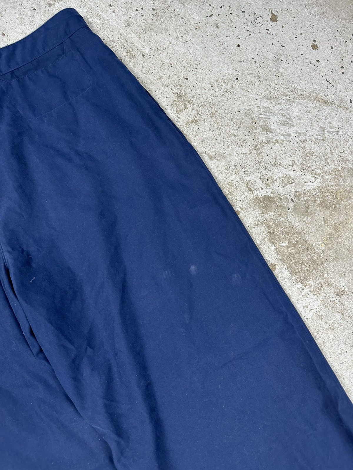Vintage Y2K Nike Baggy Track Pants Navy Swoosh