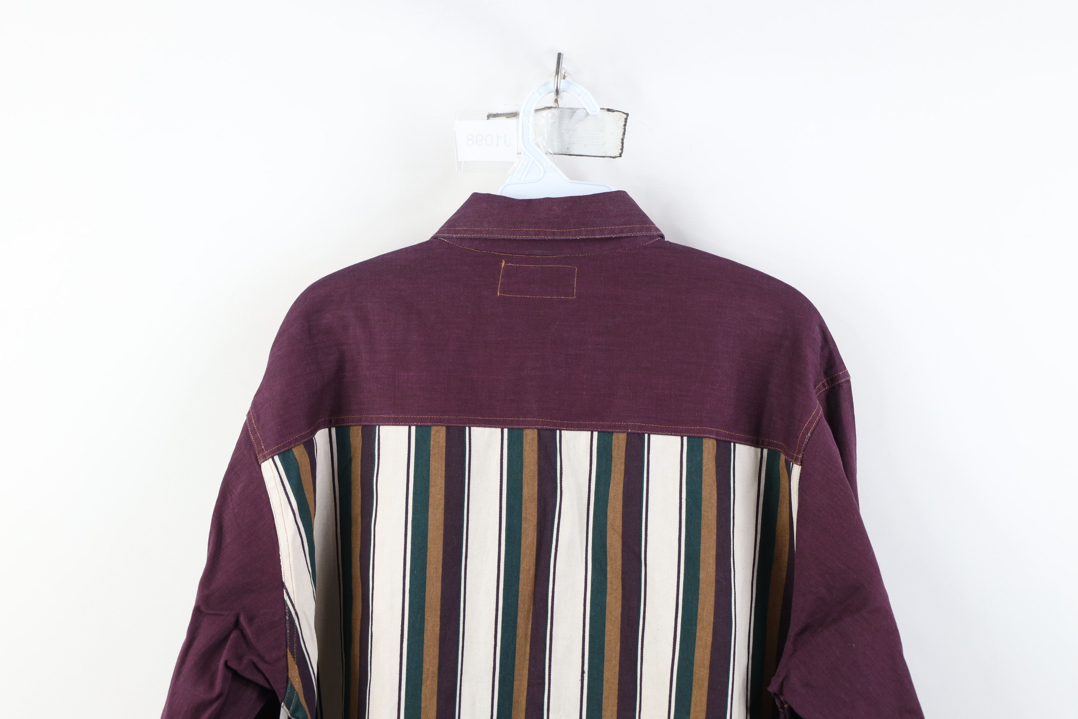 Vintage Vintage 90s Rockabilly Western Cowgirl Rodeo Button Shirt Size M / US 6-8 / IT 42-44 - 15 Thumbnail