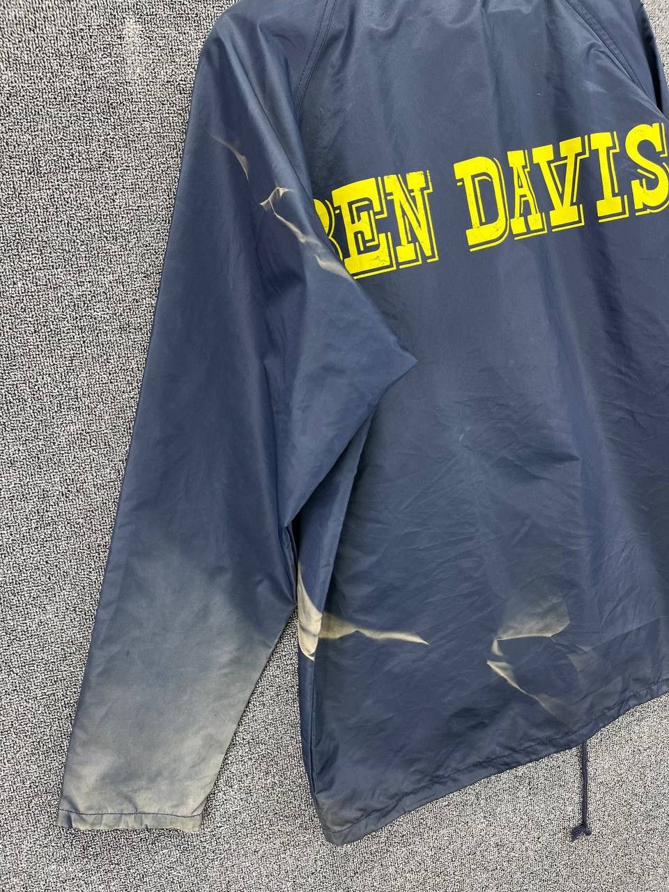 Ben Davis Vintage Ben Davis Spell Out Trashed Light Jacket Size US L / EU 52-54 / 3 - 12 Thumbnail
