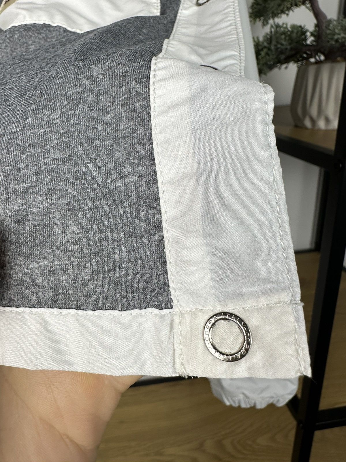 Prada Vintage Prada Nylon Jacket Red Tab Logo Track Women’s White Size M / US 6-8 / IT 42-44 - 23 Thumbnail