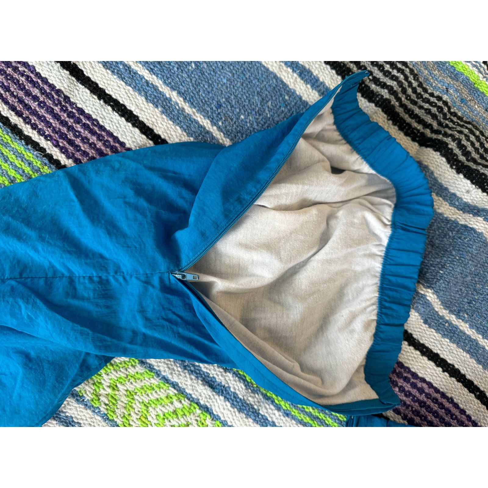 Reebok Vintage Reebok 90s Windbreaker Pants Blue L Size US 42 / EU 58 - 9 Thumbnail