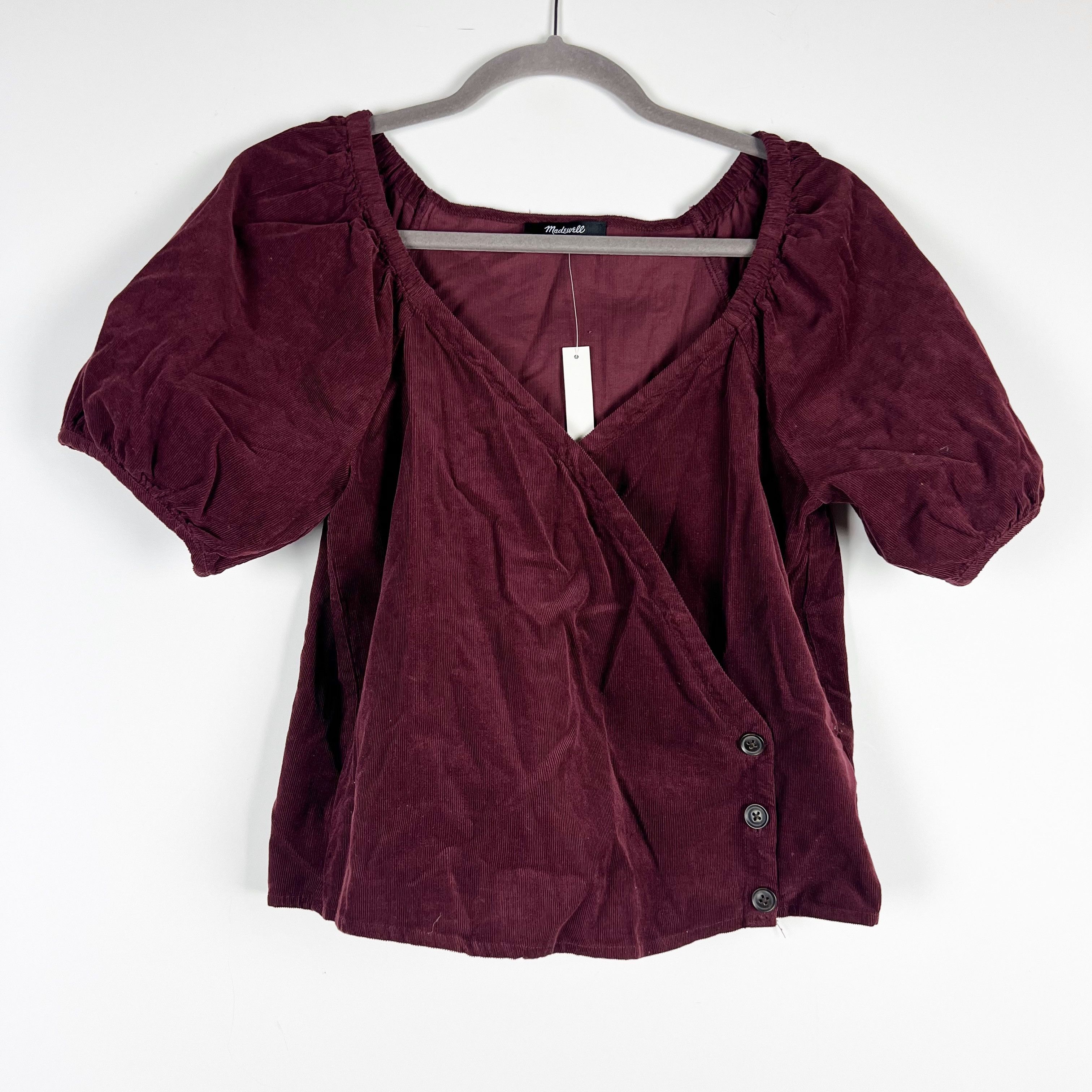 Madewell NEW Madewell Corduroy Velvet Short Puff Size XS / US 0-2 / IT 36-38 - 1 Thumbnail