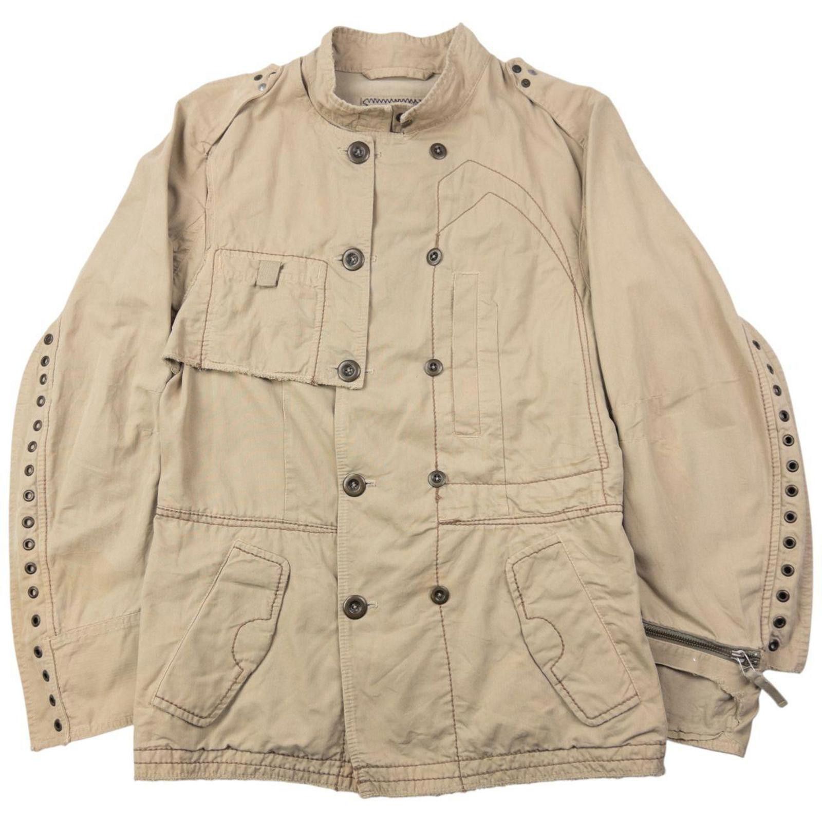 Marithe + Francois Girbaud Vintage 2000s Marithe + Francois Girbaud Eyelet Jacket L Size US L / EU 52-54 / 3 - 1 Thumbnail