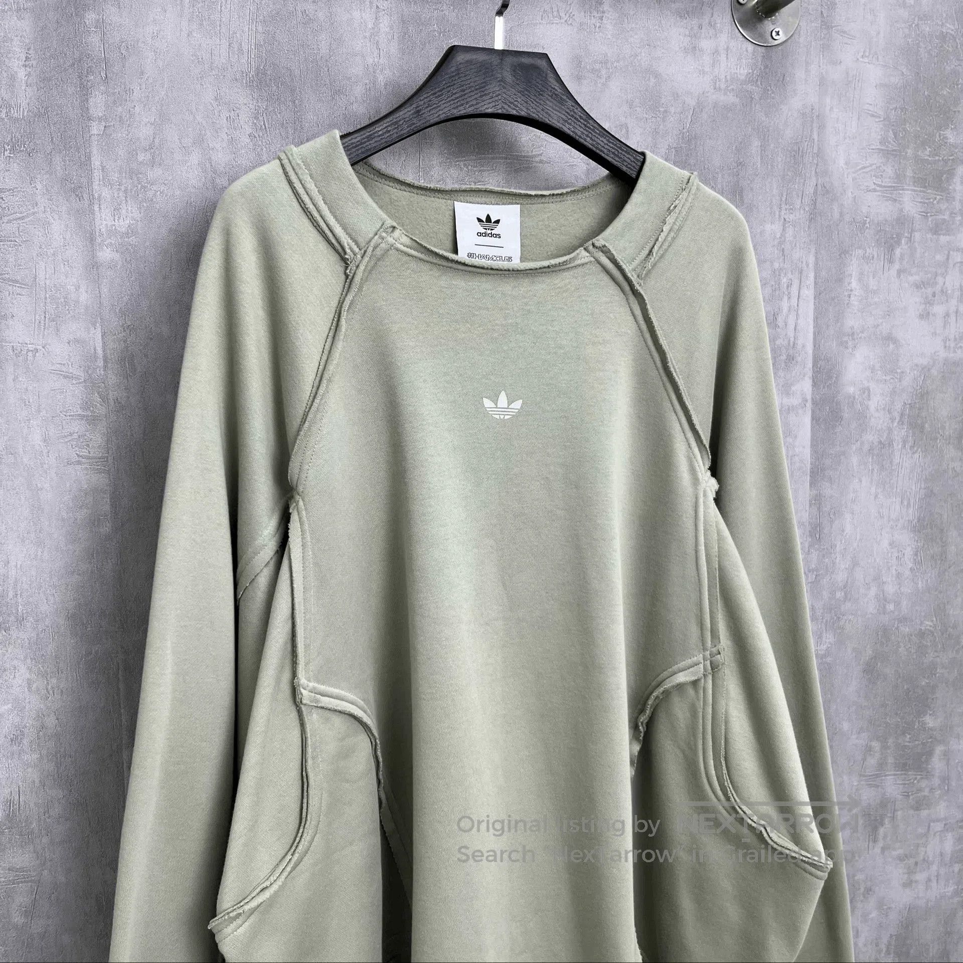 Adidas Adidas x Hamcus Green Logo Hoodie. Size US M / EU 48-50 / 2 - 2 Thumbnail