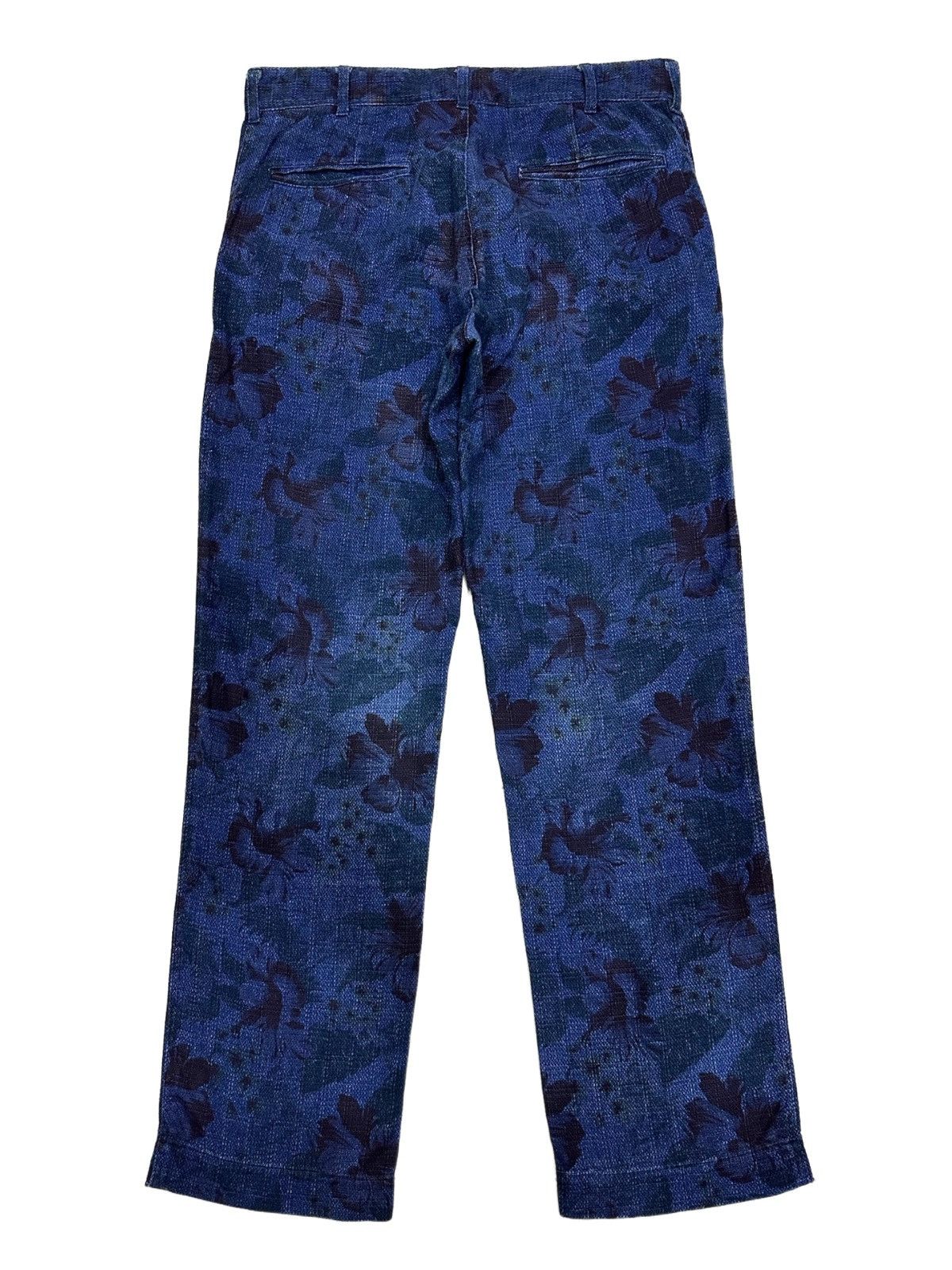 Japanese Brand × URBAN RESEARCH DOORS Vintage Urban Research Rare Floral Design Pants Size US 32 / EU 48 - 4 Thumbnail