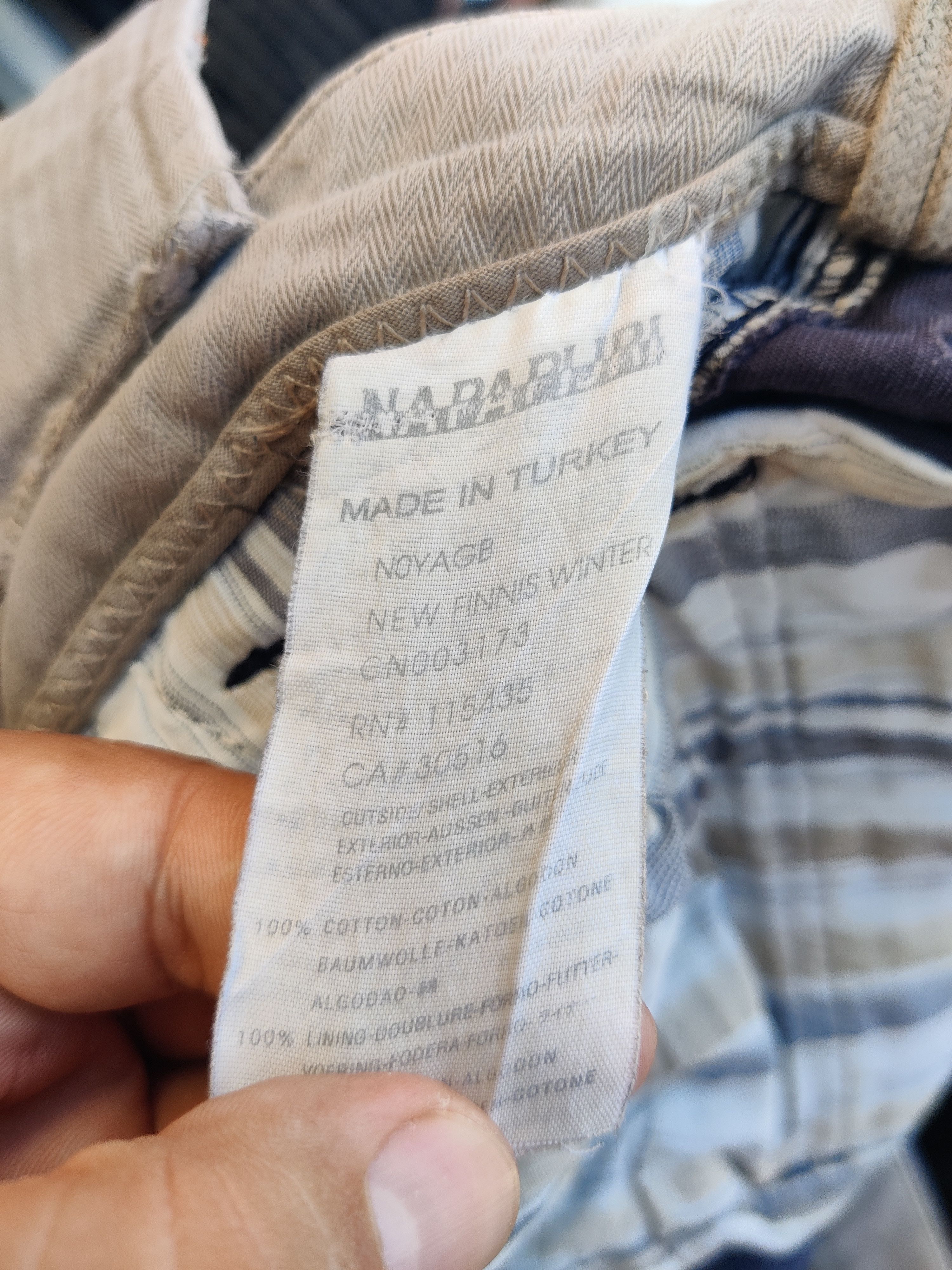 Napapijri Vintage Distressed Napapijri Cargo Pants Size US 36 / EU 52 - 11 Thumbnail
