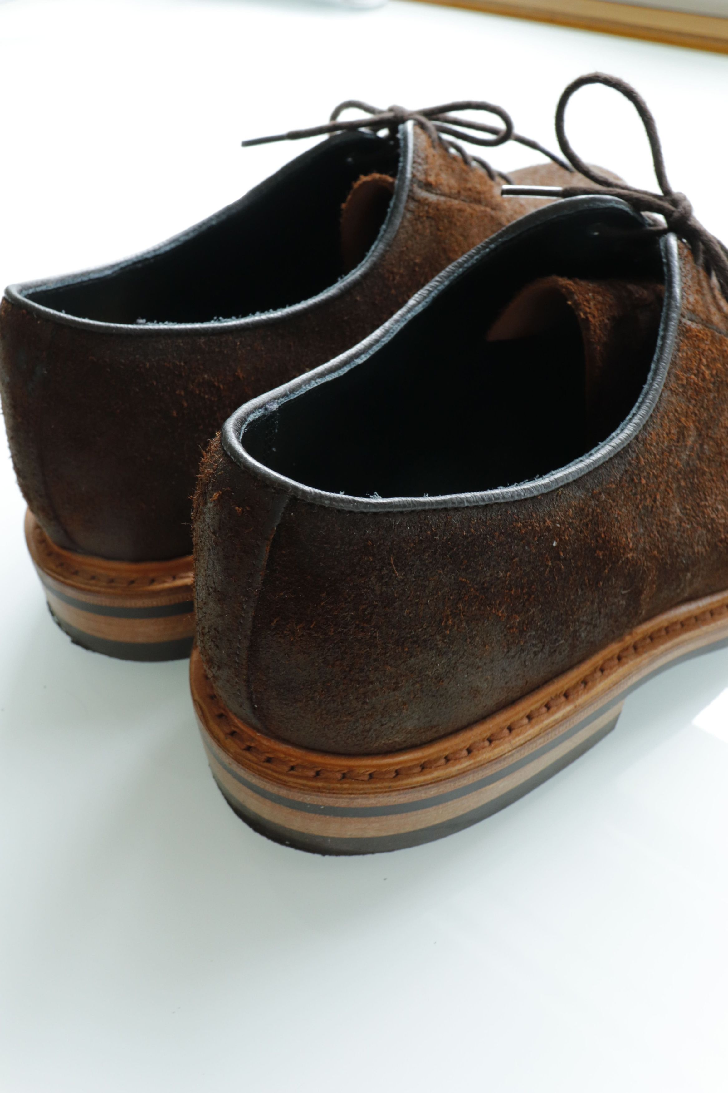 Tricker's Robert Derby in Rough-Out Suede Size US 8.5 / EU 41-42 - 5 Thumbnail