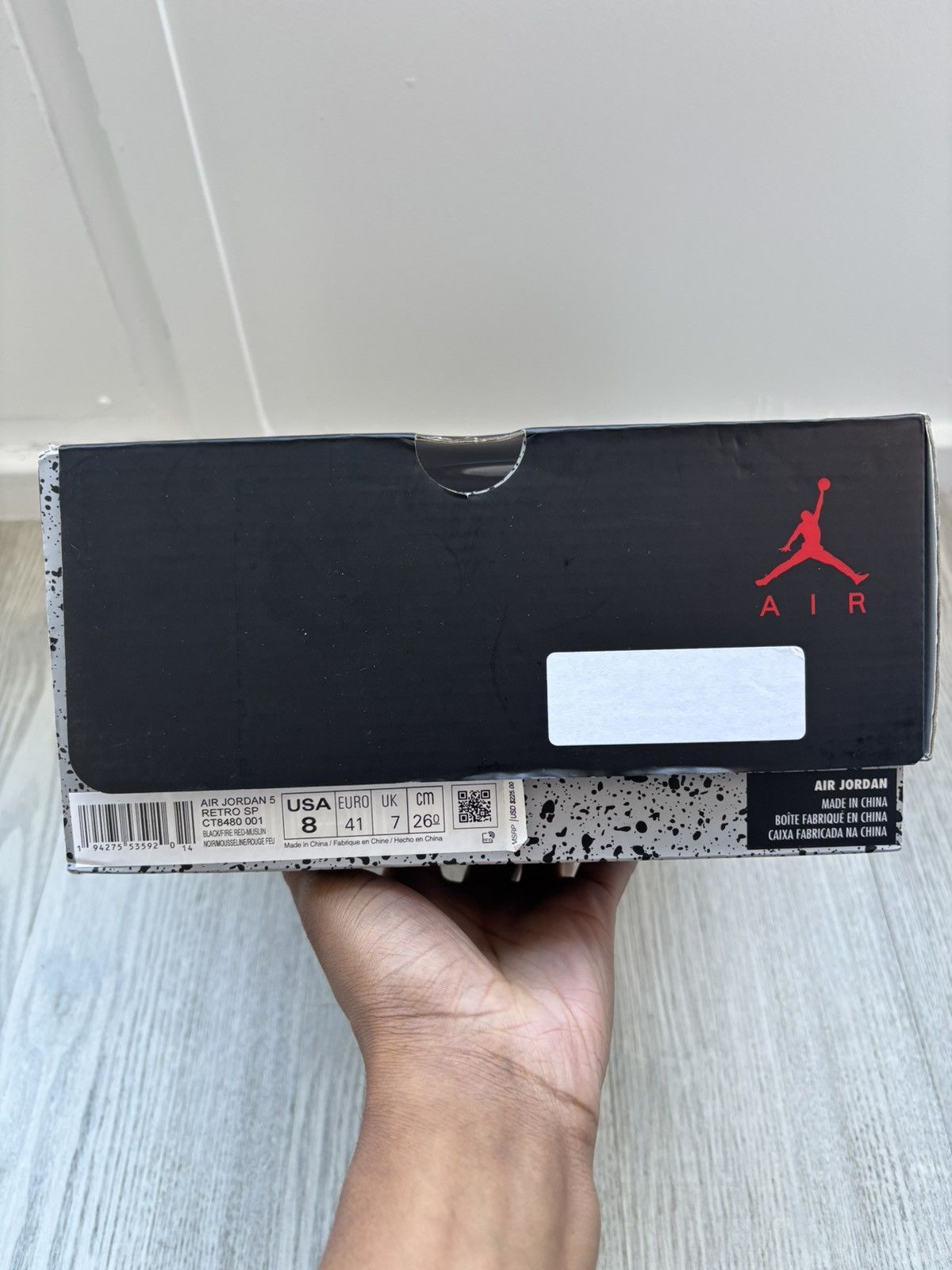 Off-White x Air Jordan 5 Retro SP Muslin