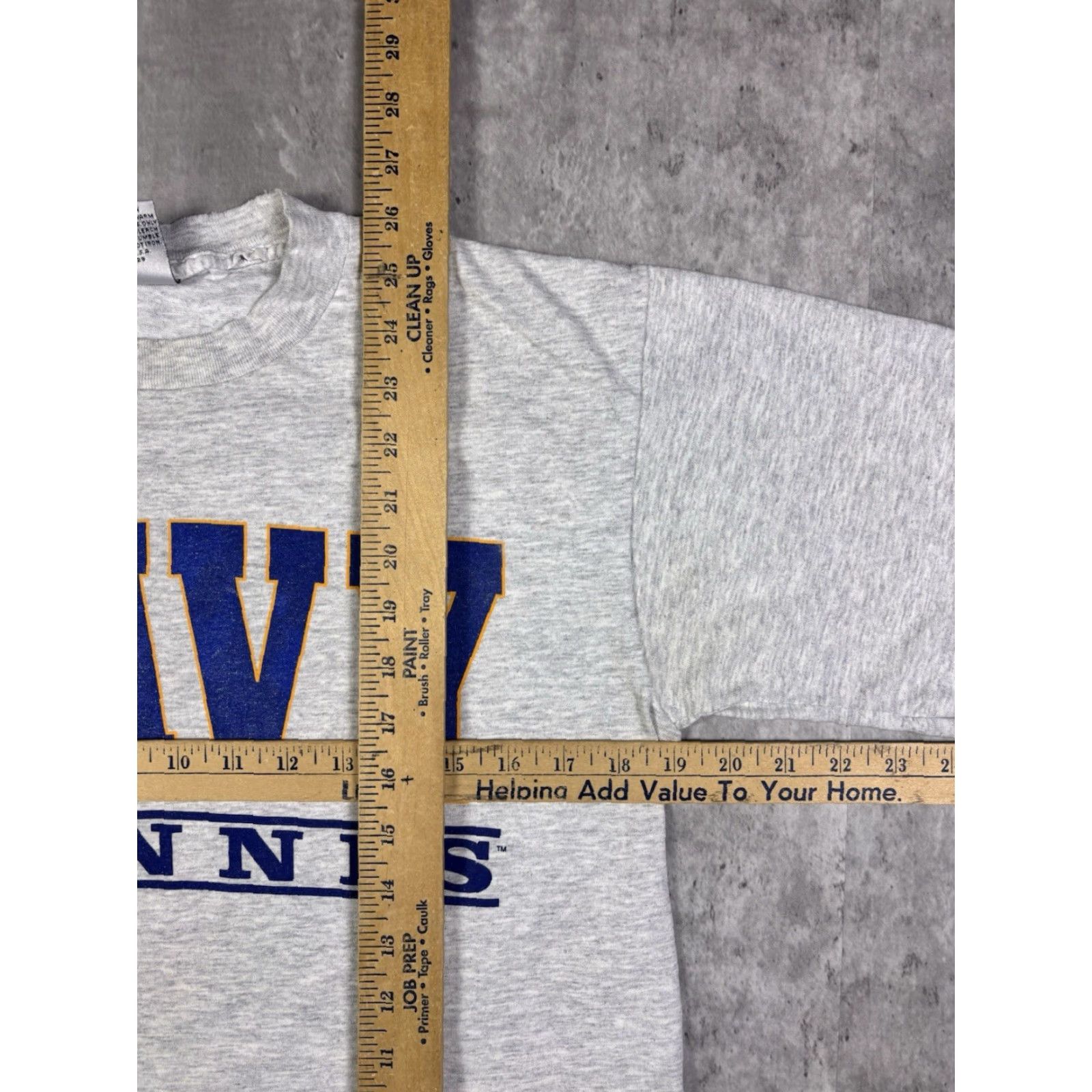 Vintage VINTAGE 90s ALPZ US Navy T Shirt Blue M Men Short Sleeve Crew Neck Graphic Print Stitch Boy Size US M / EU 48-50 / 2 - 4 Thumbnail