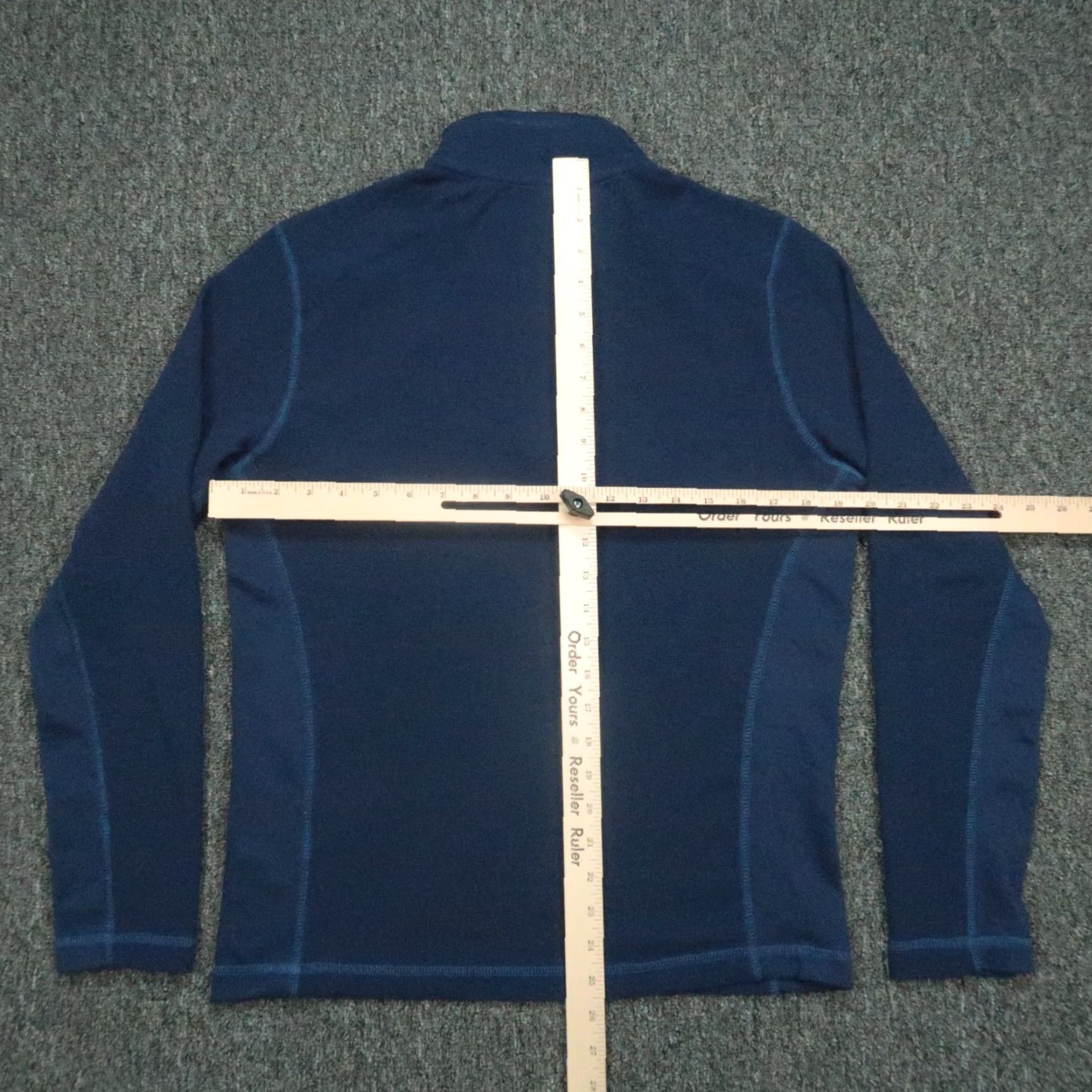 Robert Graham Robert Graham Sweater Men Small Blue Skull Rose Quarter Zip Pullover Classic Fit Size US S / EU 44-46 / 1 - 6 Thumbnail