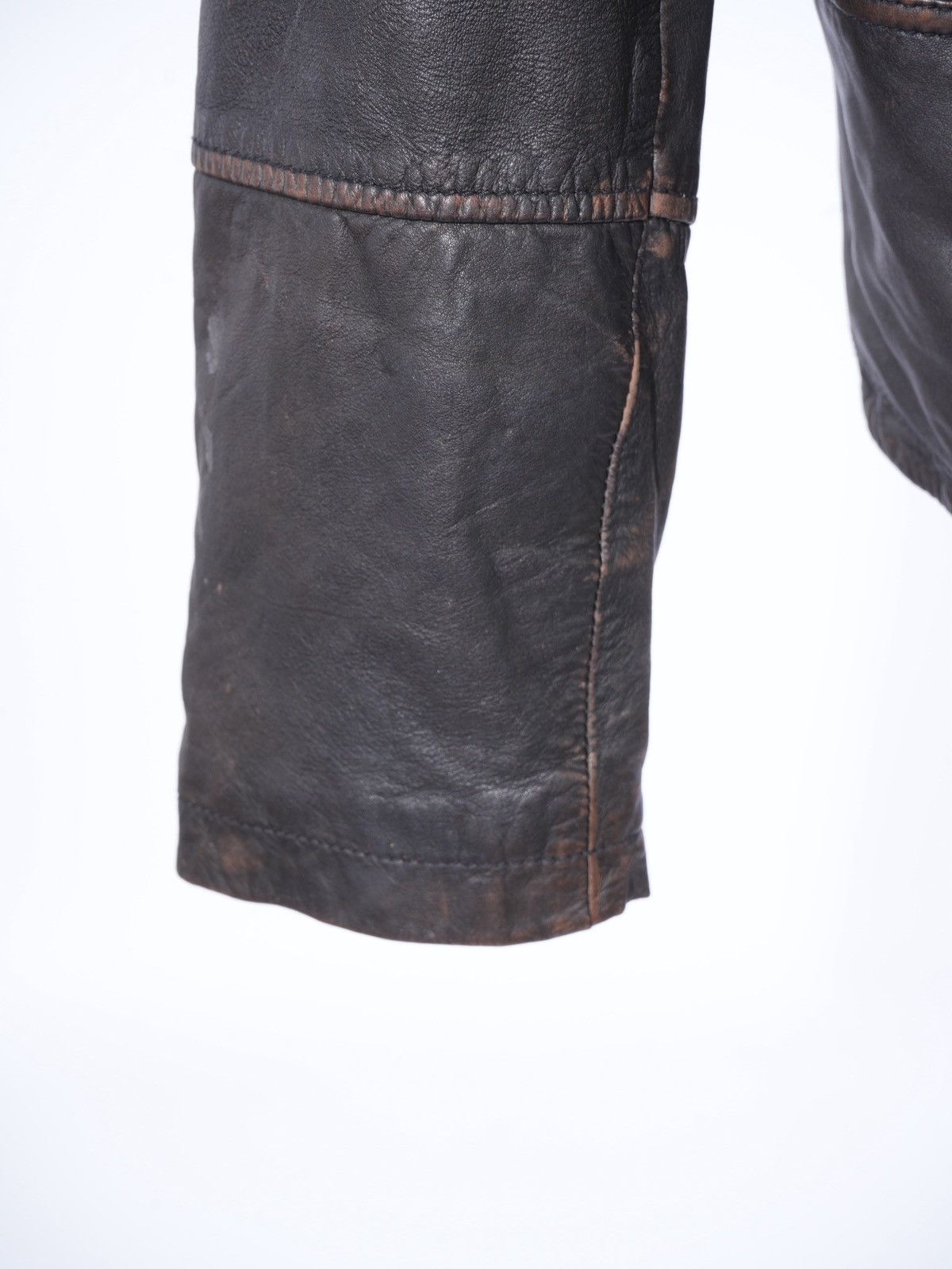 Allsaints AllSaints Cargo Biker Leather Faded Jacket size S Size US S / EU 44-46 / 1 - 4 Thumbnail